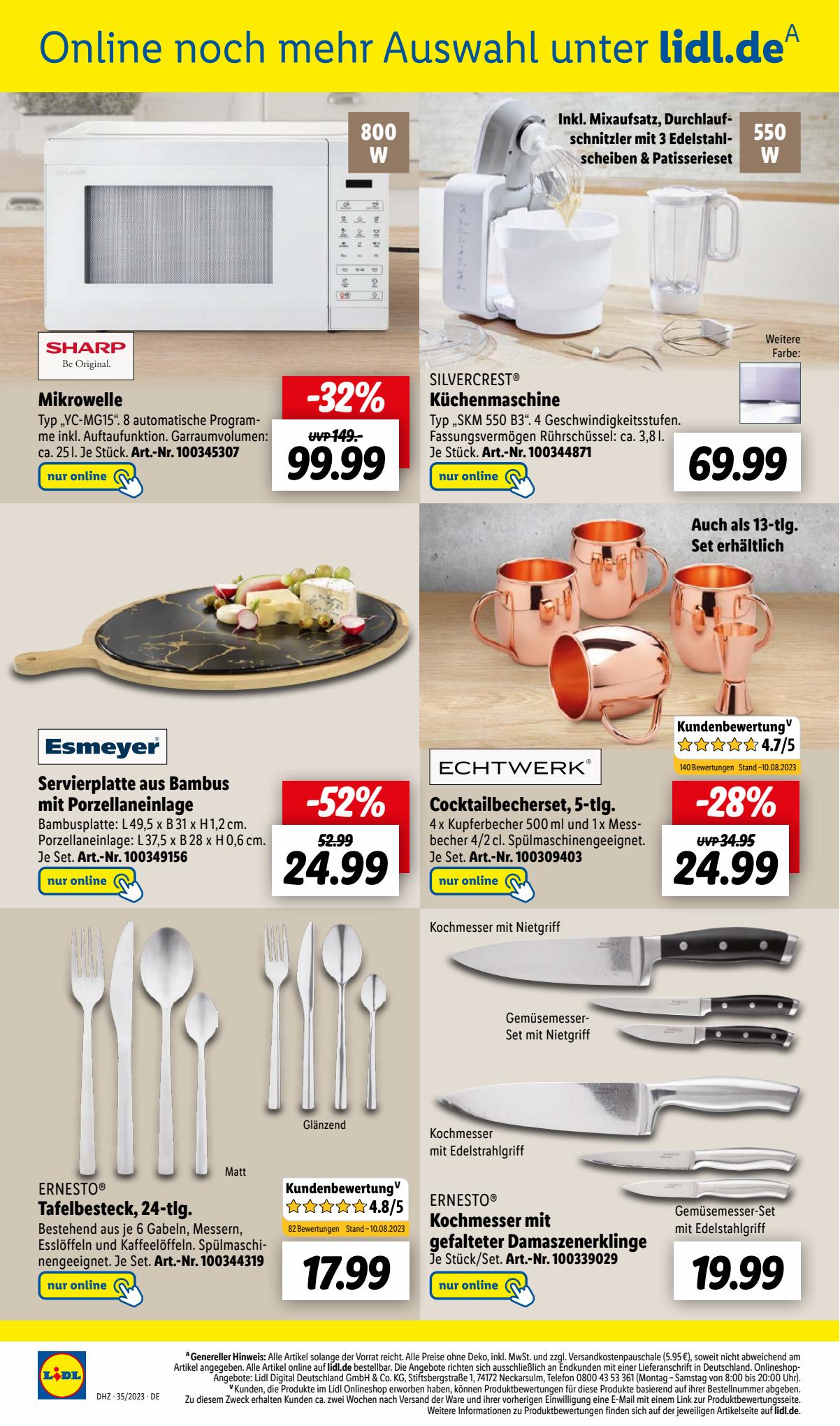 Lidl Prospekt 28 August – 3 September 2023 Seite 4