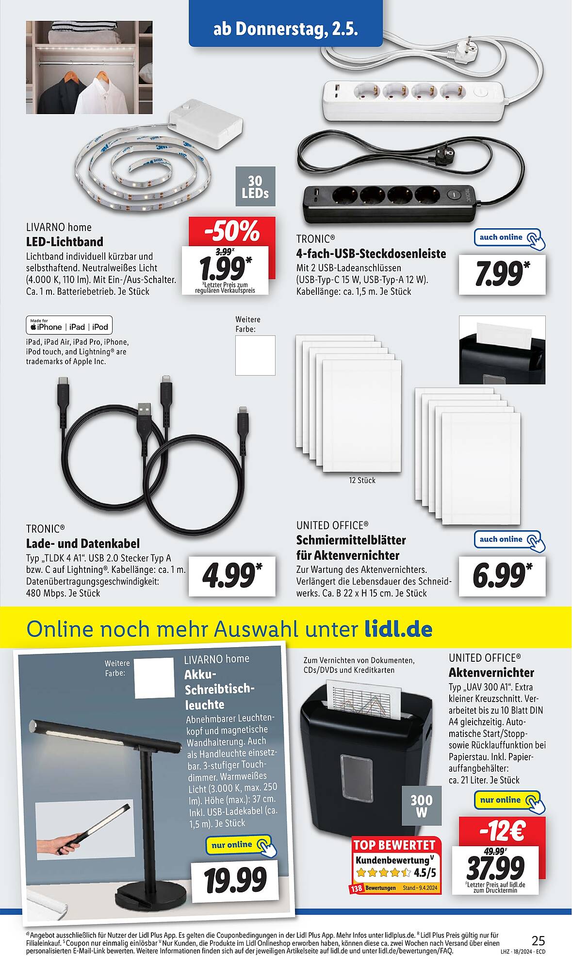 Lidl Prospekt 29 Apr – 4 Mai 2024 Seite 29