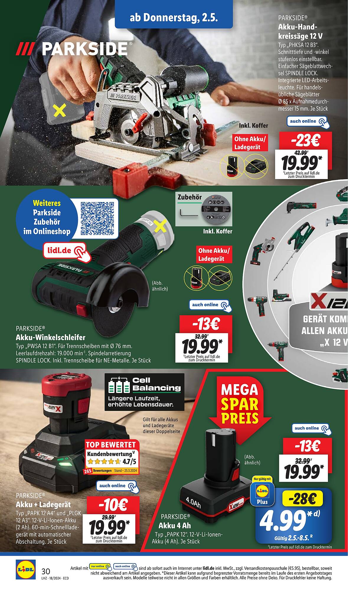 Lidl Prospekt 29 Apr – 4 Mai 2024 Seite 34