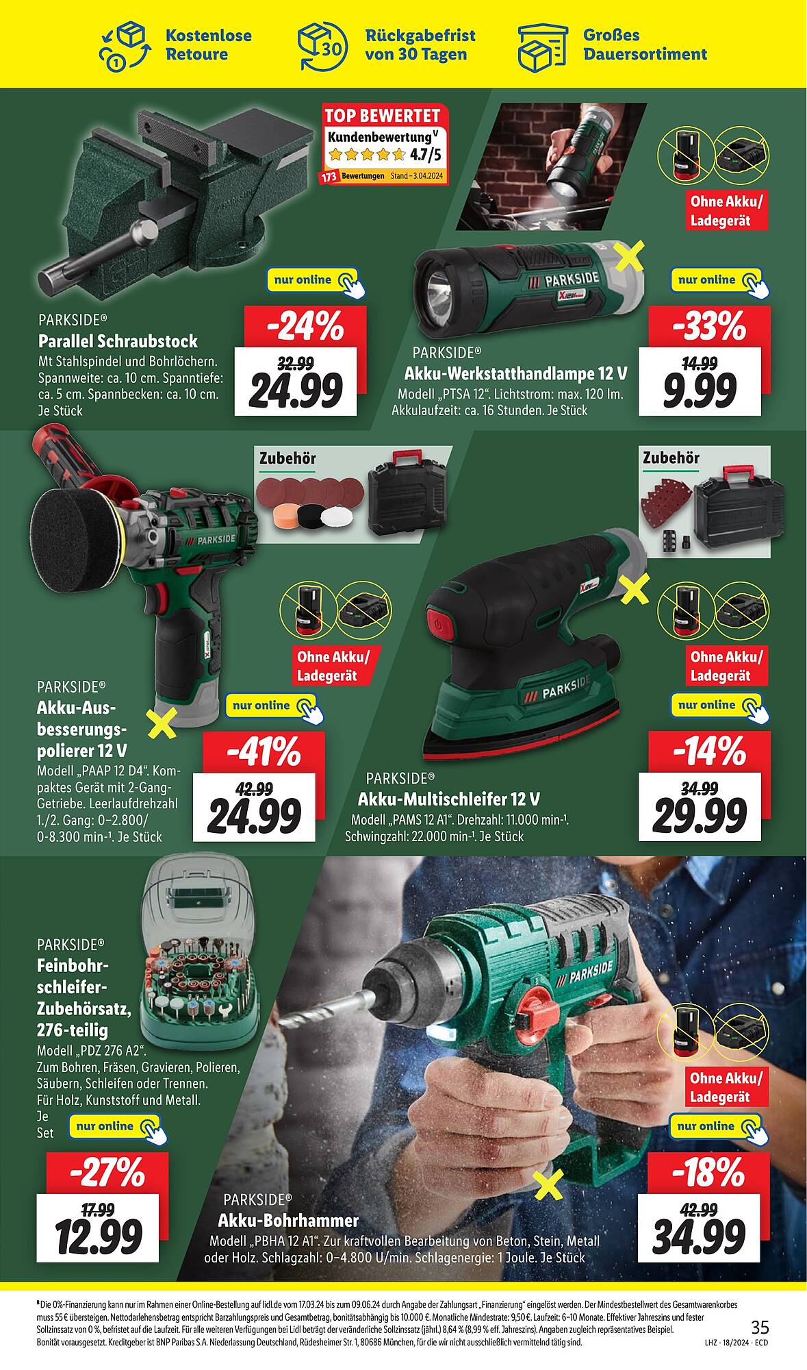 Lidl Prospekt 29 Apr – 4 Mai 2024 Seite 39