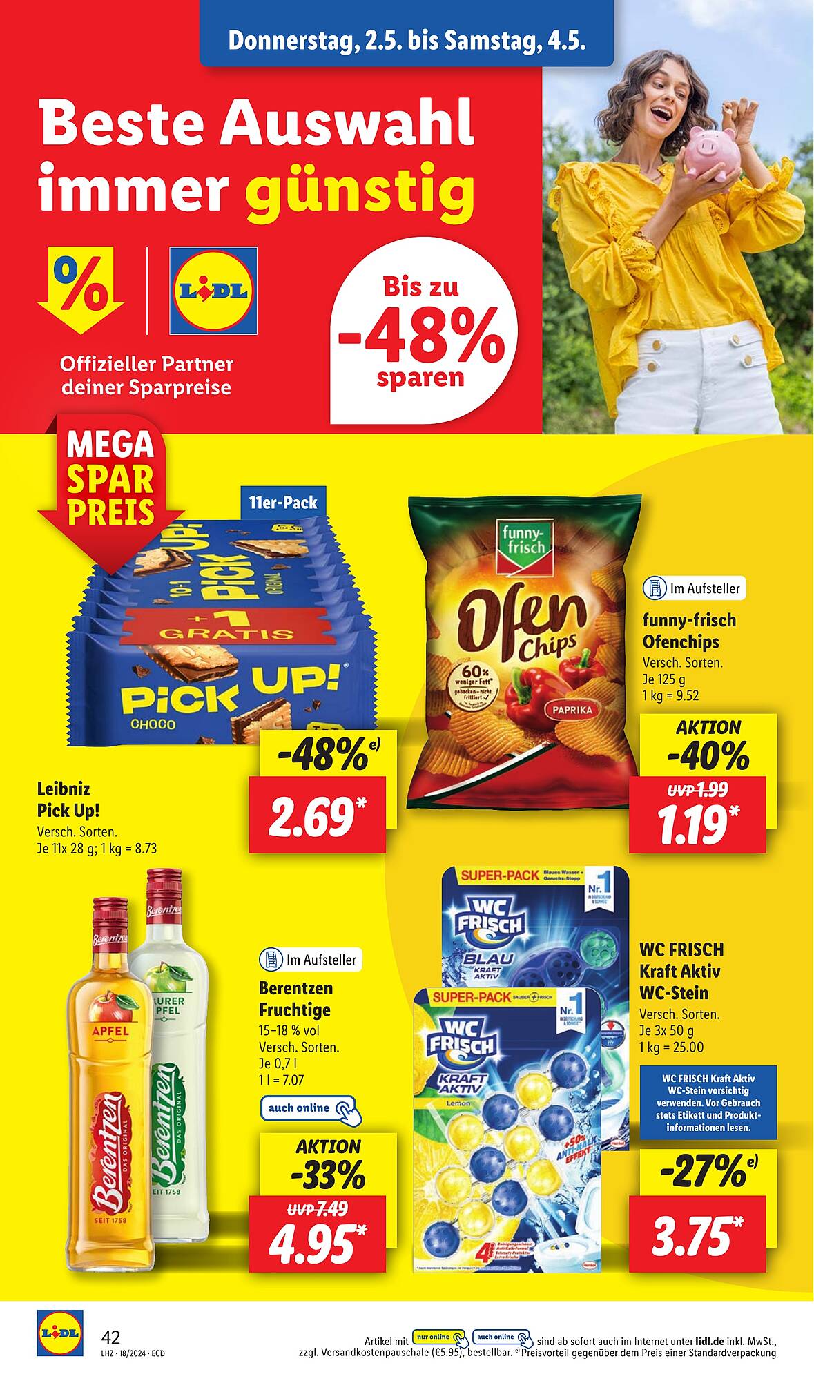 Lidl Prospekt 29 Apr – 4 Mai 2024 Seite 52