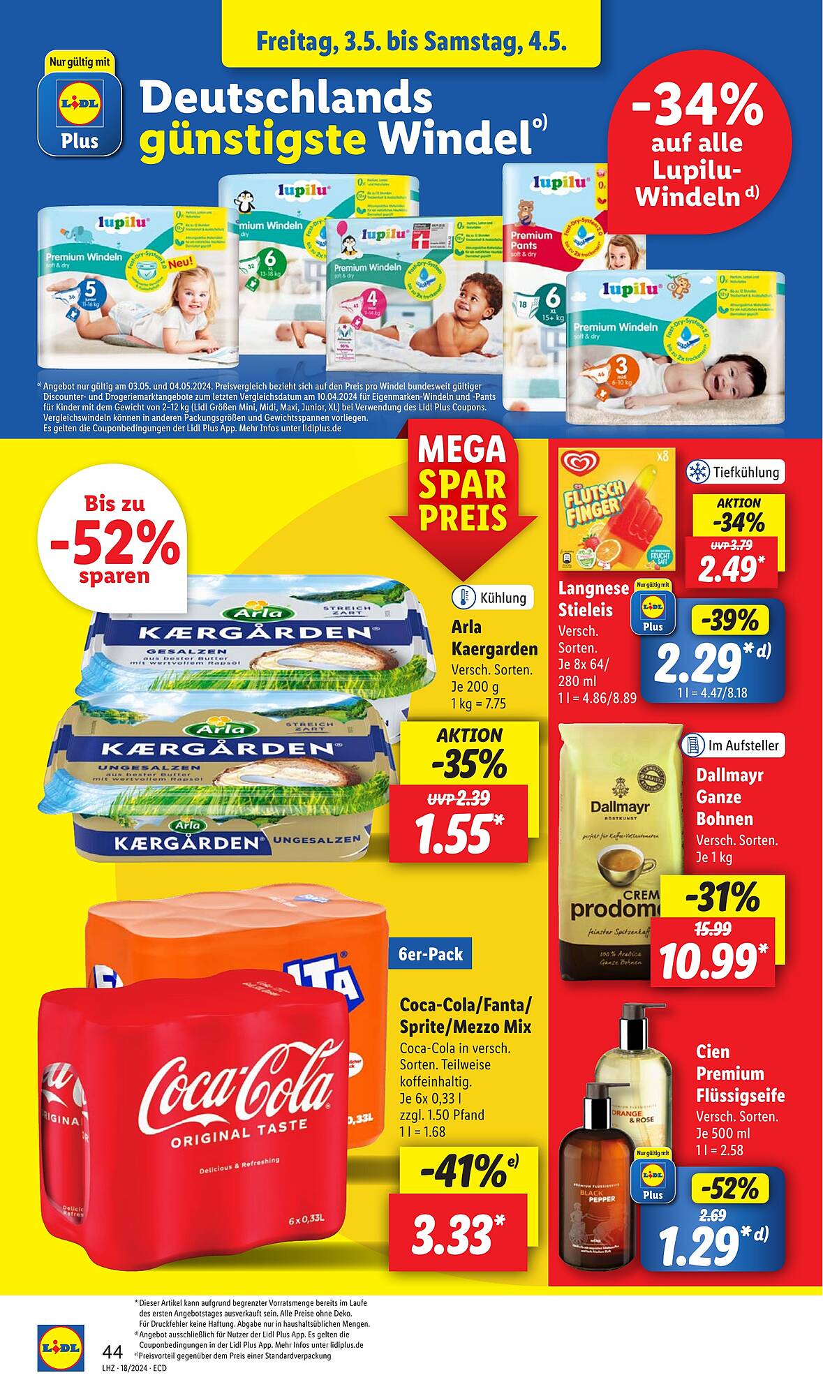 Lidl Prospekt 29 Apr – 4 Mai 2024 Seite 54