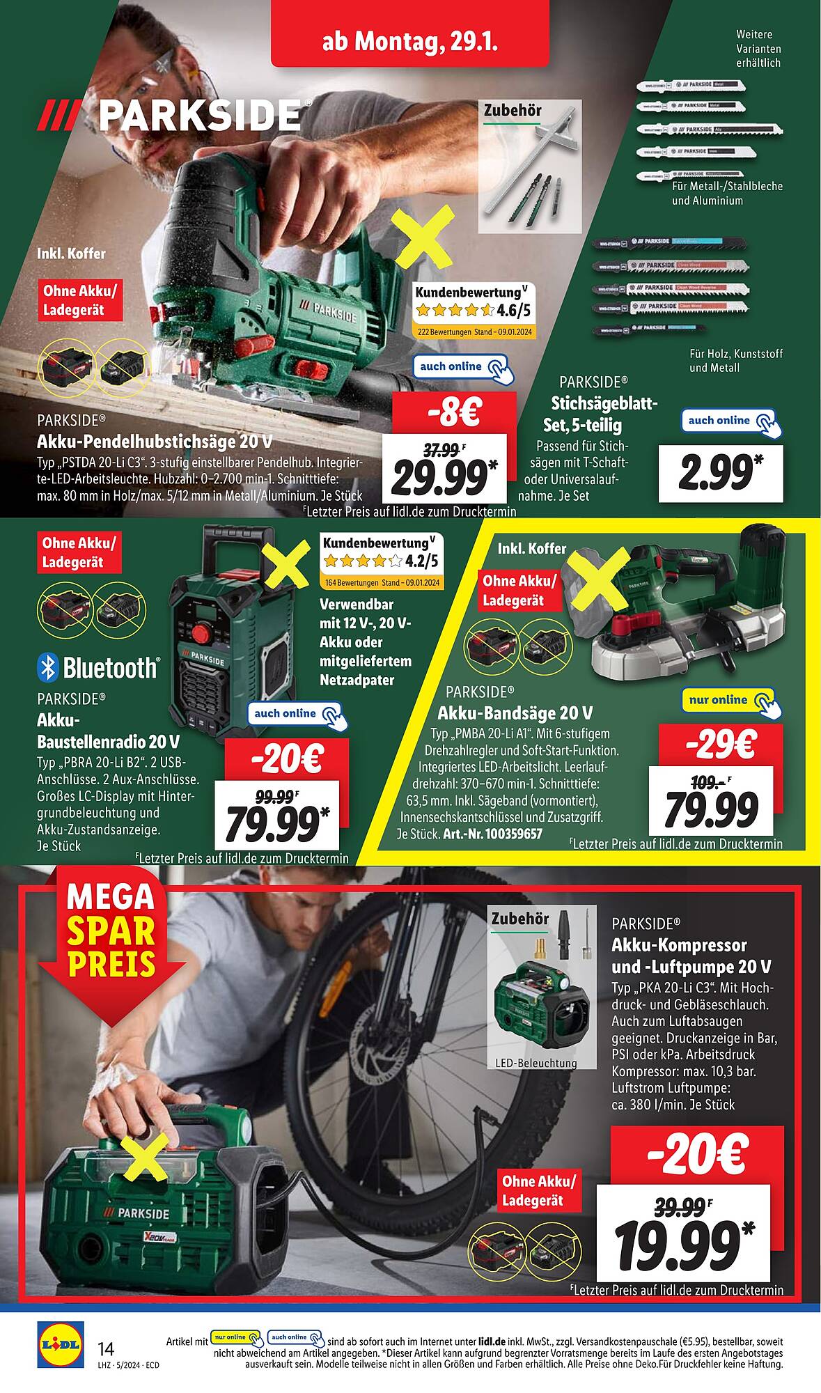 Lidl Prospekt 29 Jan – 3 Feb 2024 Seite 20