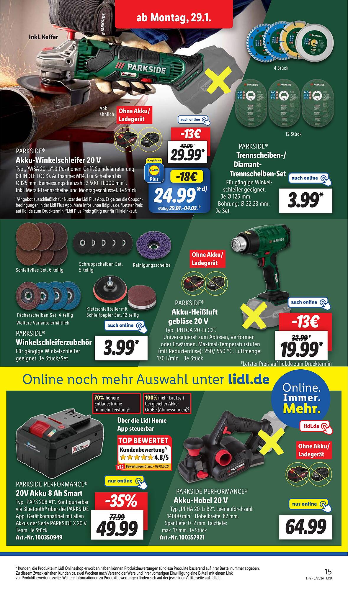 Lidl Prospekt 29 Jan – 3 Feb 2024 Seite 21