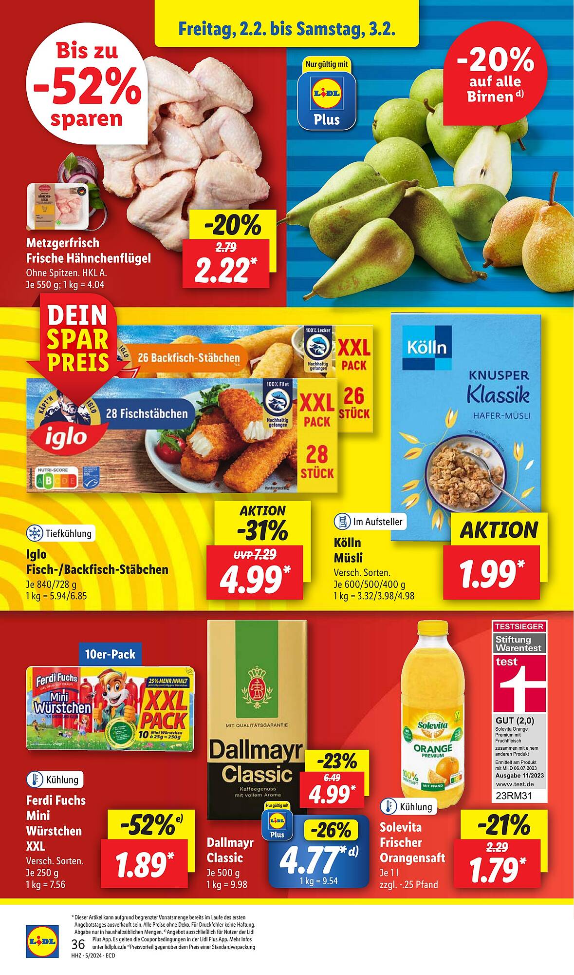 Lidl Prospekt 29 Jan – 3 Feb 2024 Seite 44