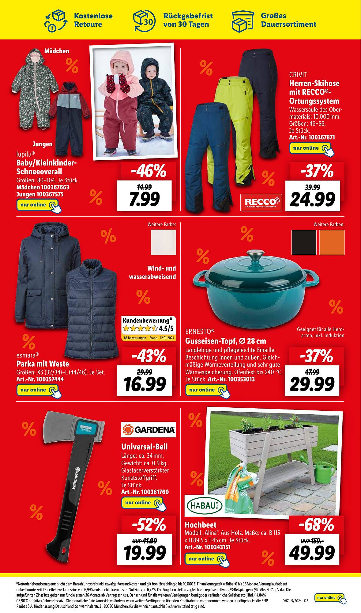 Lidl Prospekt 29 Jan – 3 Feb 2024 Seite 49