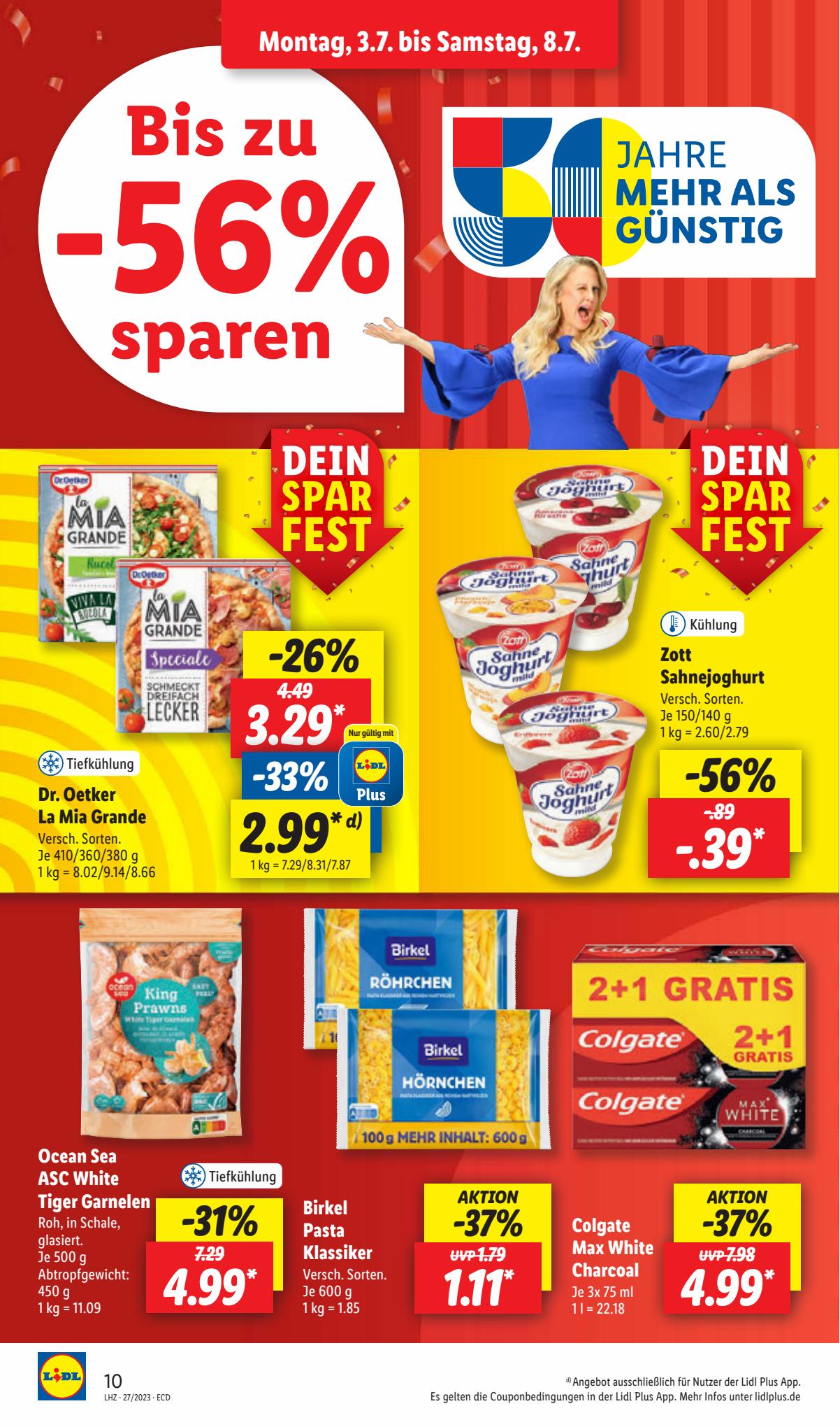 Lidl Prospekt 3 – 8 Juli 2023 Seite 10