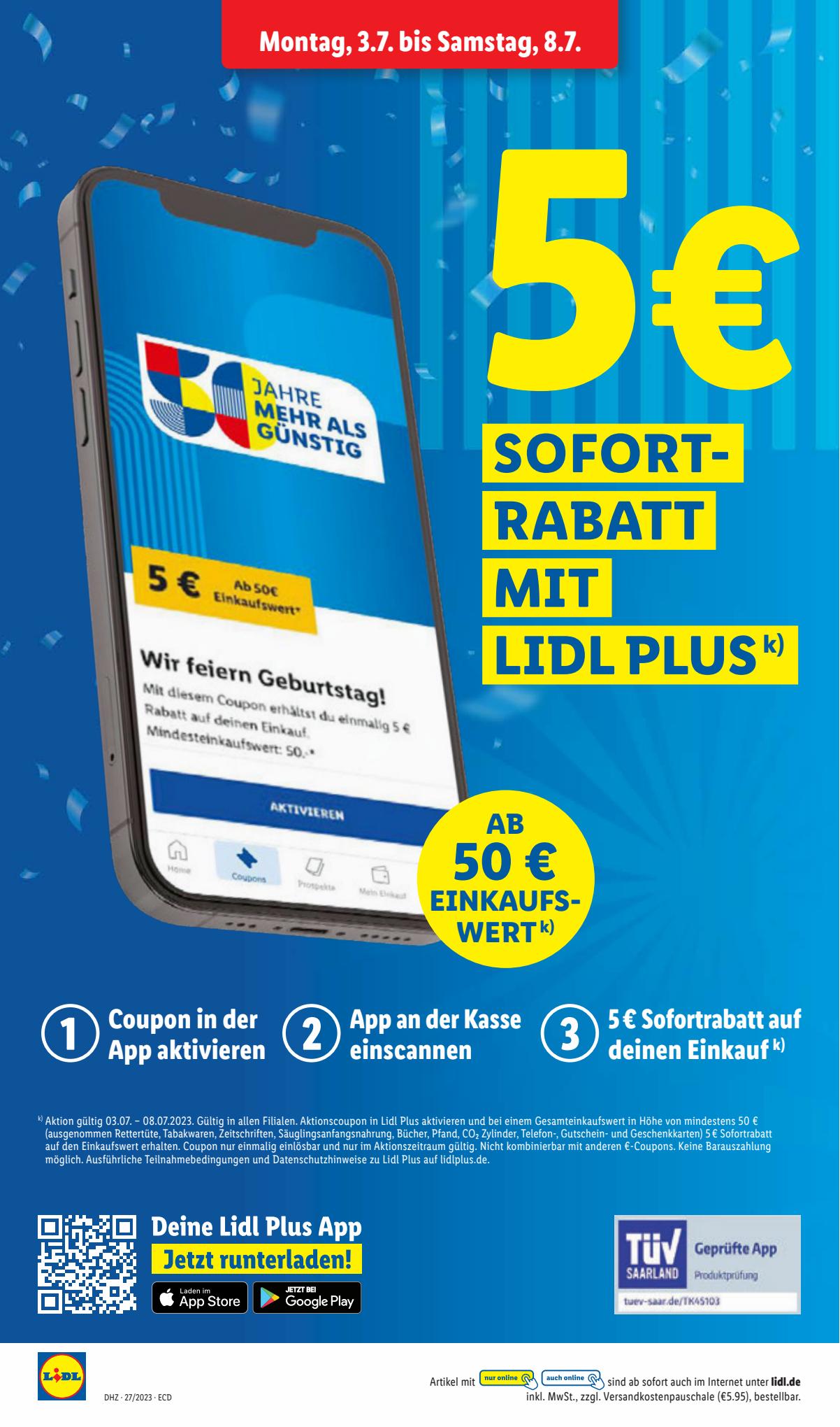 Lidl Prospekt 3 – 8 Juli 2023 Seite 14