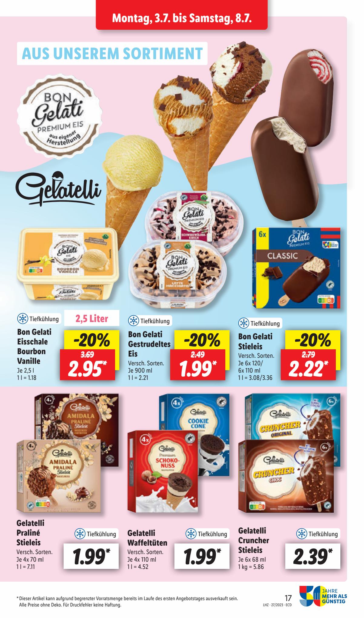 Lidl Prospekt 3 – 8 Juli 2023 Seite 19