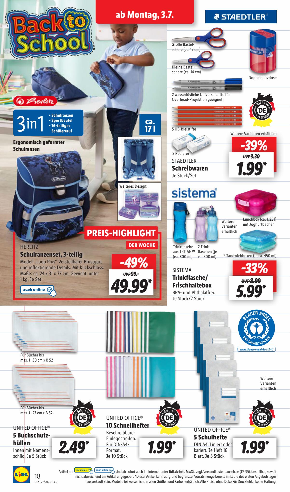 Lidl Prospekt 3 – 8 Juli 2023 Seite 20