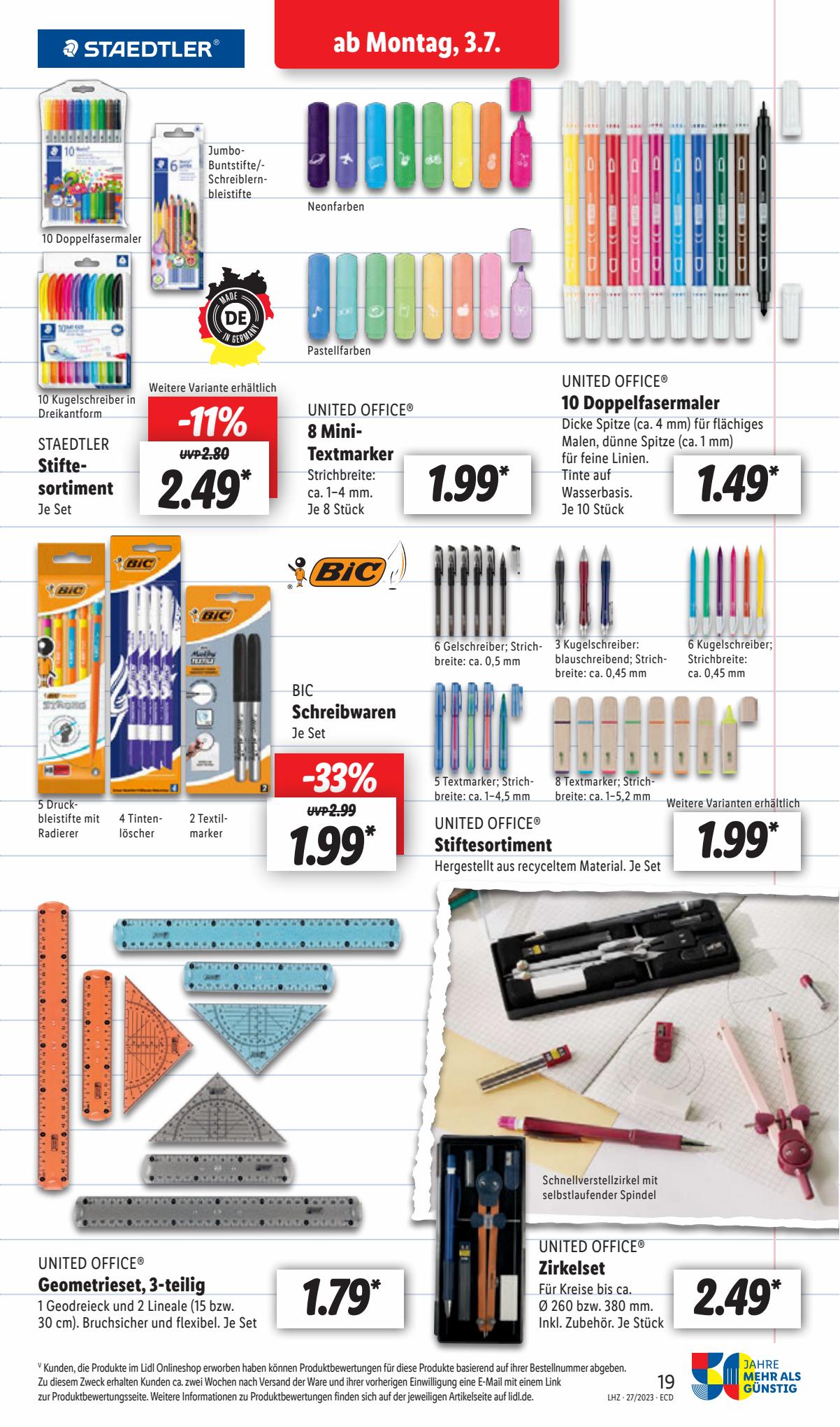 Lidl Prospekt 3 – 8 Juli 2023 Seite 21