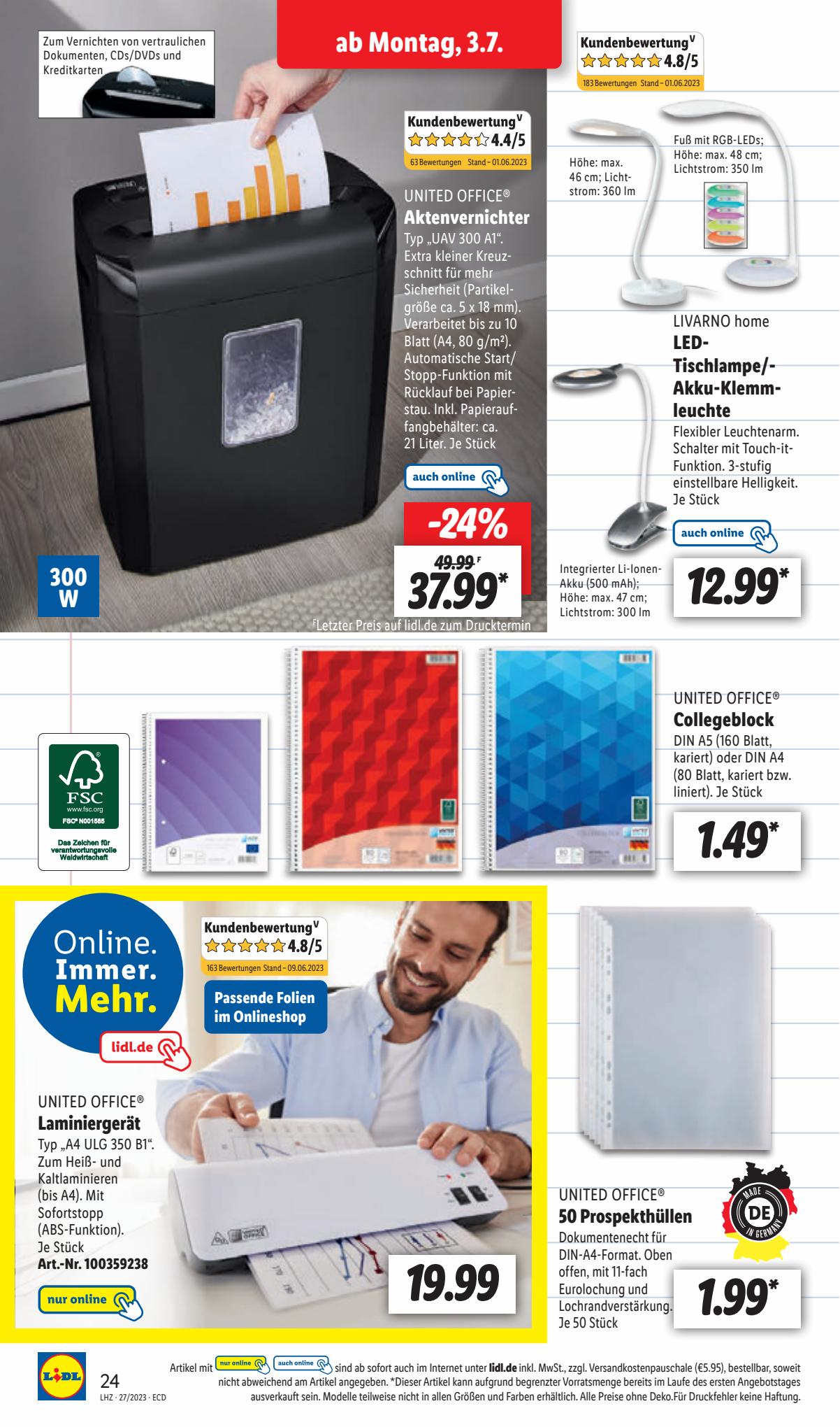 Lidl Prospekt 3 – 8 Juli 2023 Seite 26