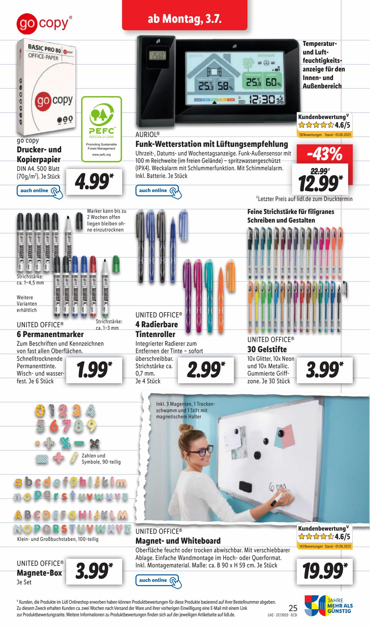 Lidl Prospekt 3 – 8 Juli 2023 Seite 27