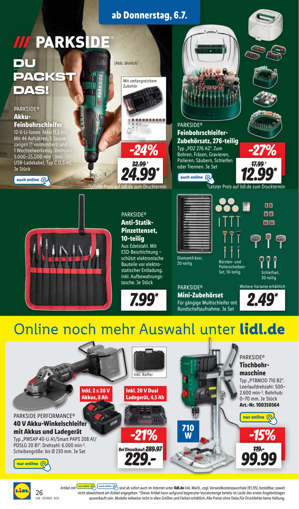 Lidl Prospekt 3 – 8 Juli 2023 Seite 28