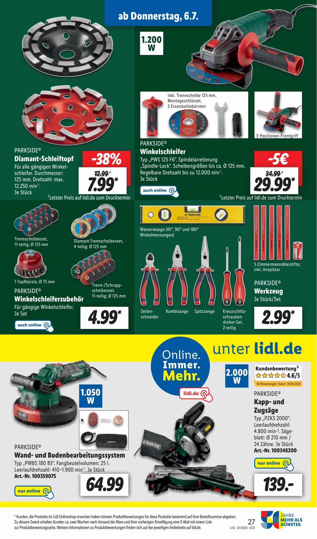Lidl Prospekt 3 – 8 Juli 2023 Seite 29