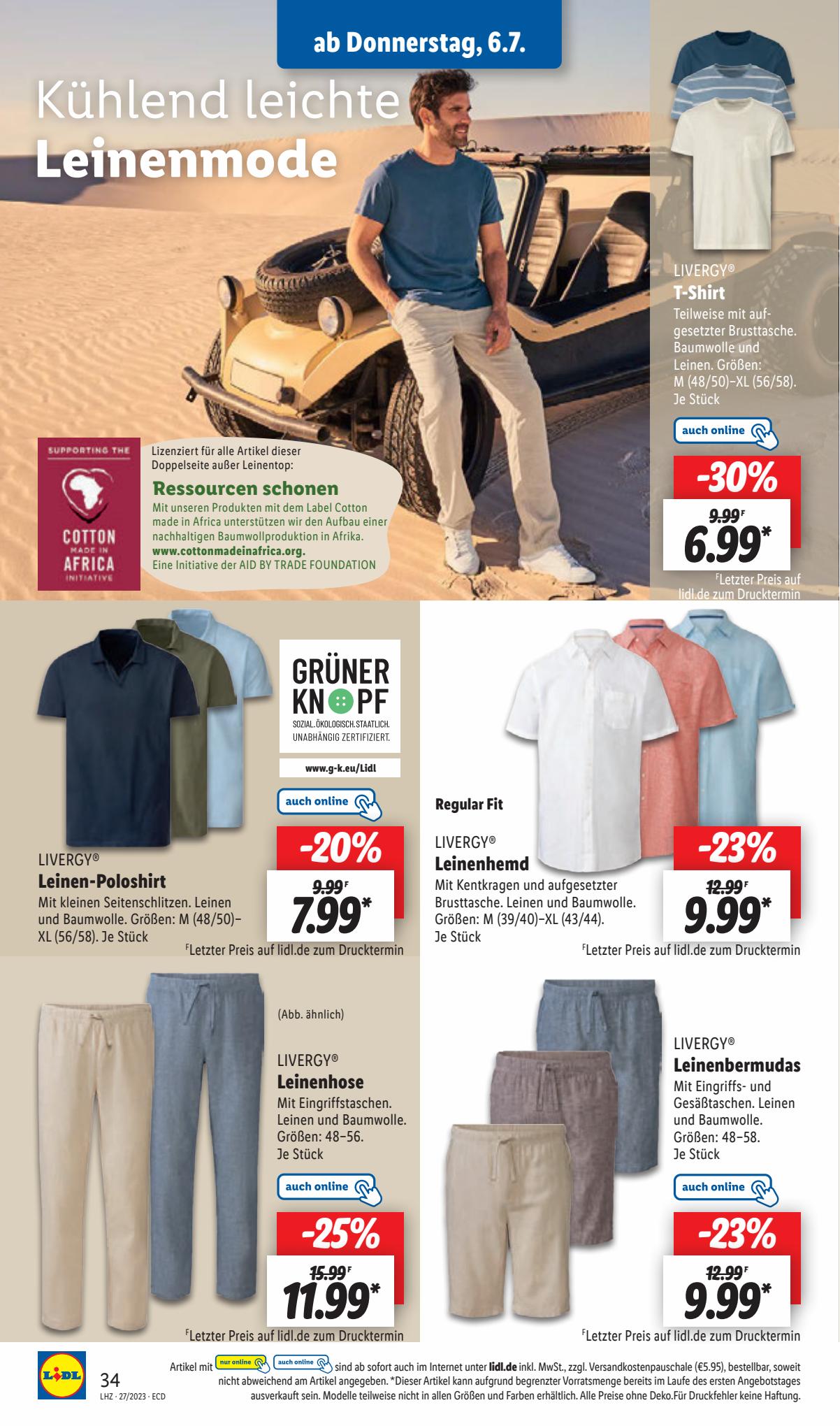 Lidl Prospekt 3 – 8 Juli 2023 Seite 36
