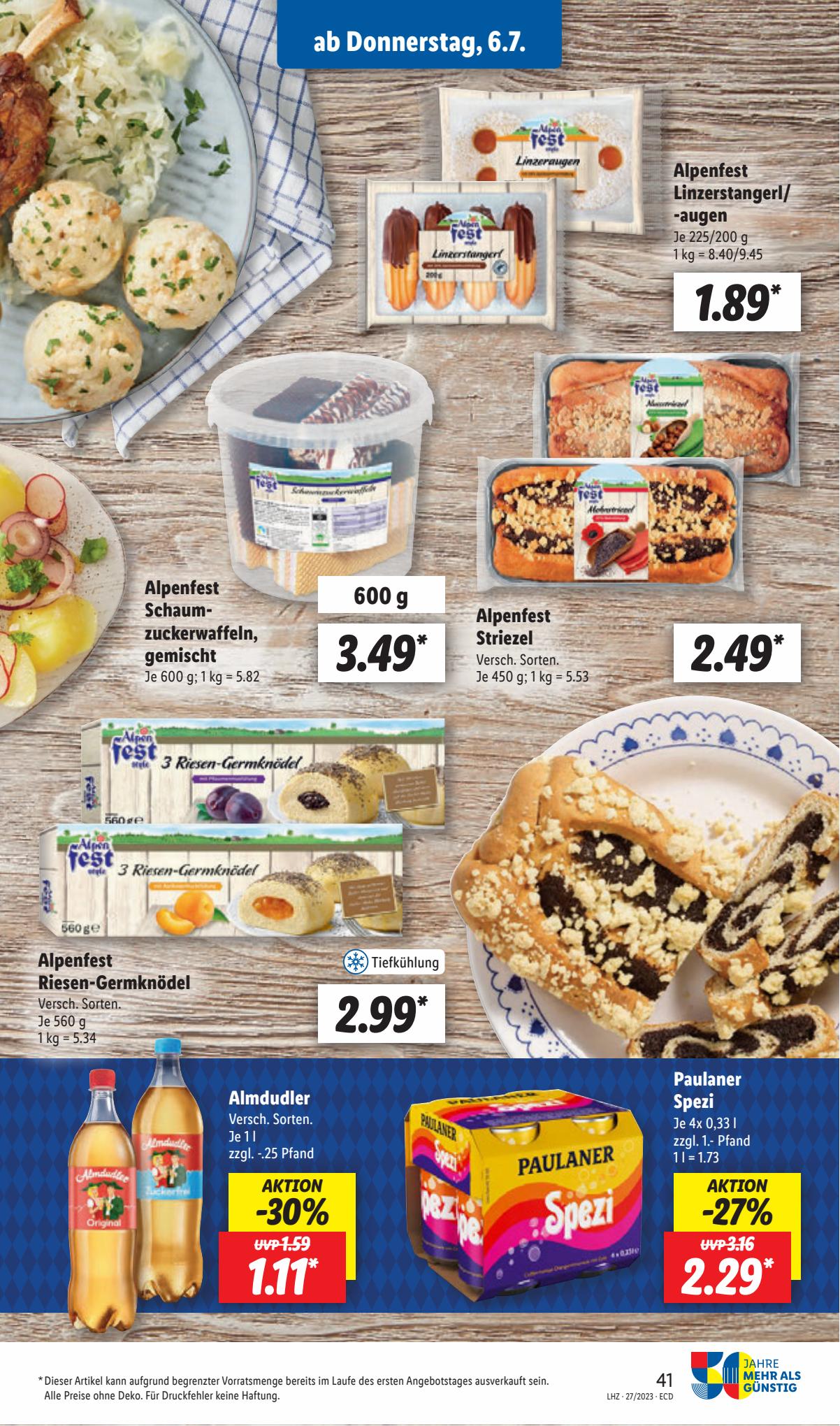Lidl Prospekt 3 – 8 Juli 2023 Seite 43