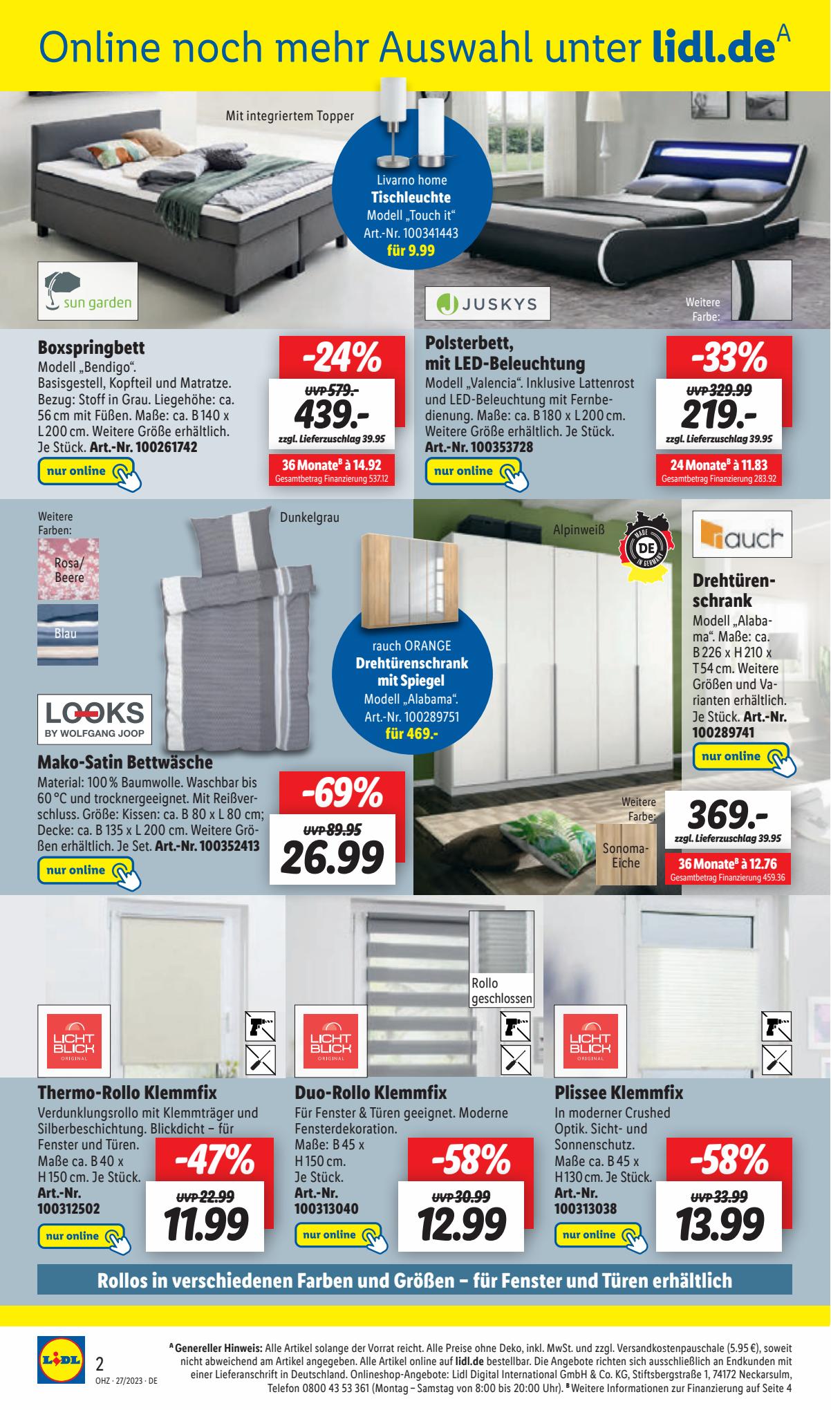 Lidl Prospekt 3 – 8 Juli 2023 Seite 56