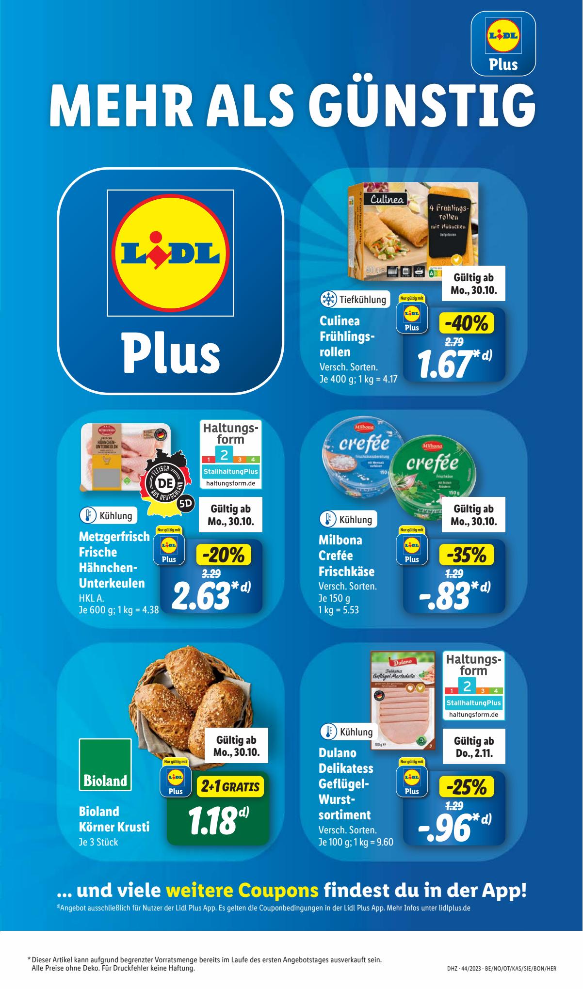 Lidl Prospekt 30 Oct – 4 Nov 2023 Seite 13