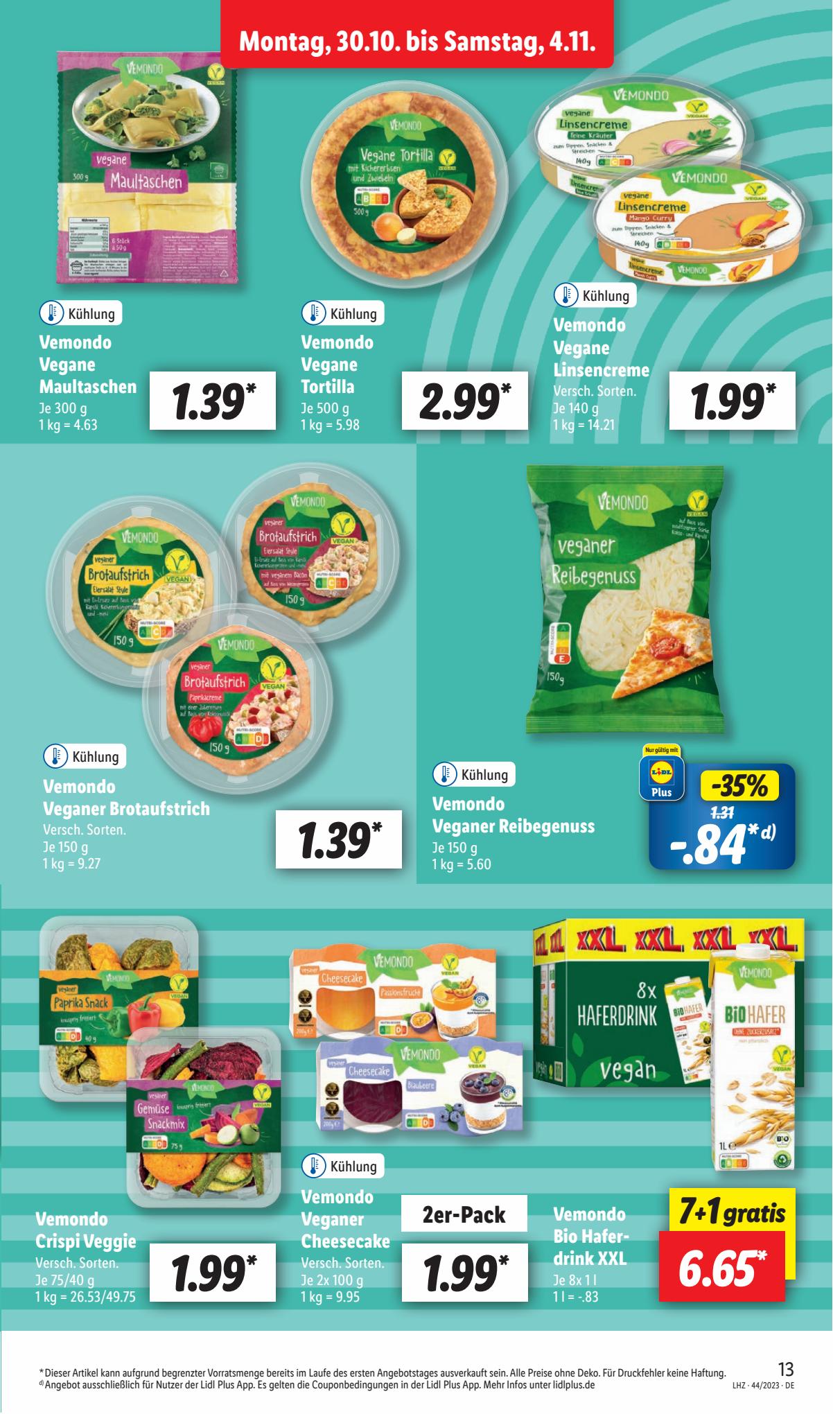 Lidl Prospekt 30 Oct – 4 Nov 2023 Seite 17