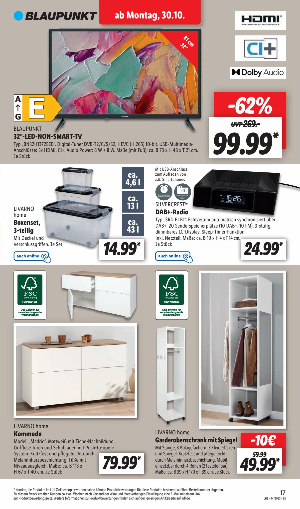 Lidl Prospekt 30 Oct – 4 Nov 2023 Seite 25