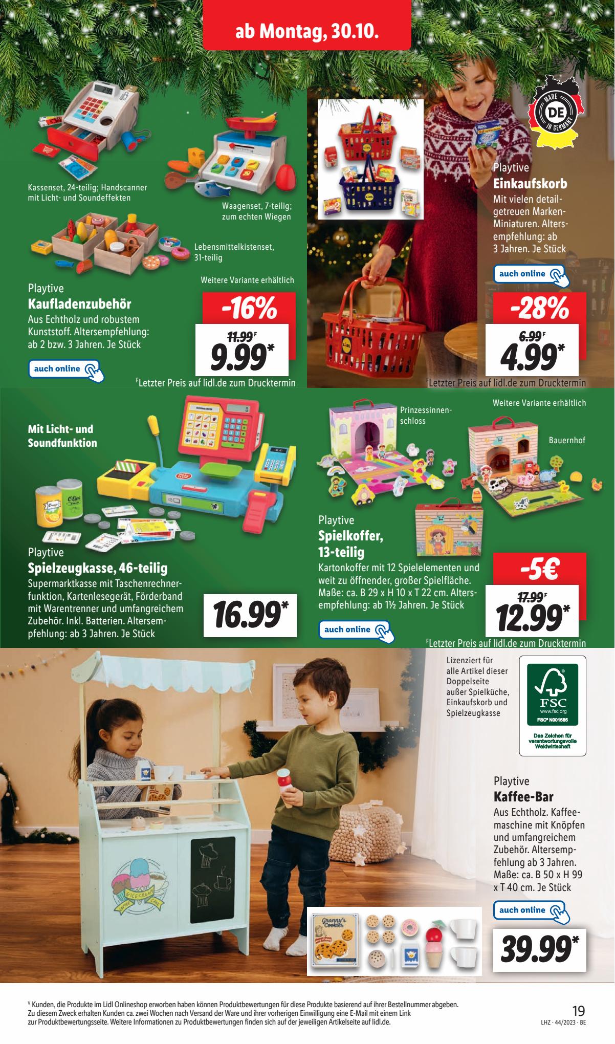 Lidl Prospekt 30 Oct – 4 Nov 2023 Seite 29