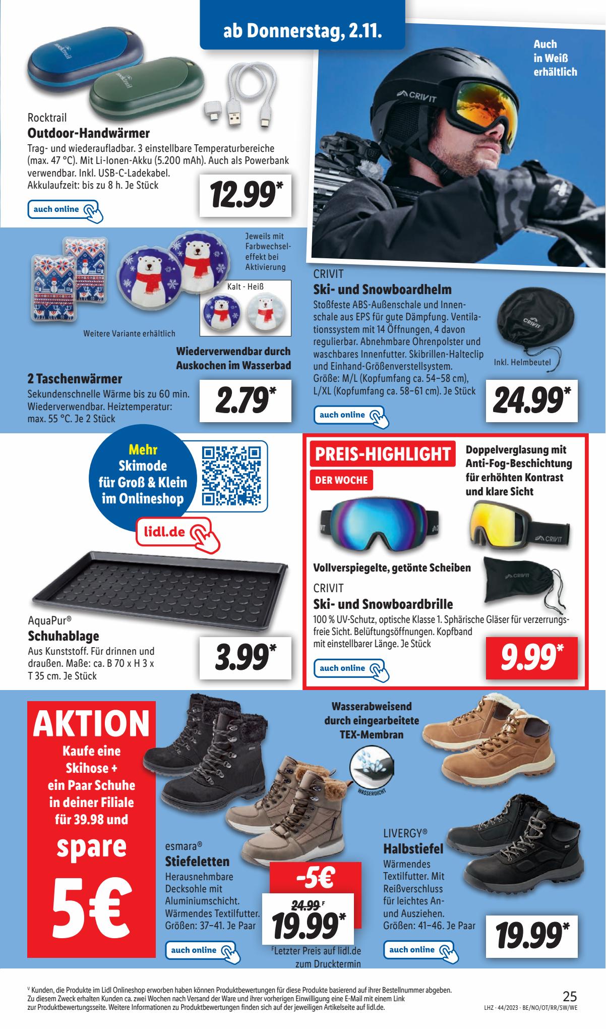 Lidl Prospekt 30 Oct – 4 Nov 2023 Seite 35