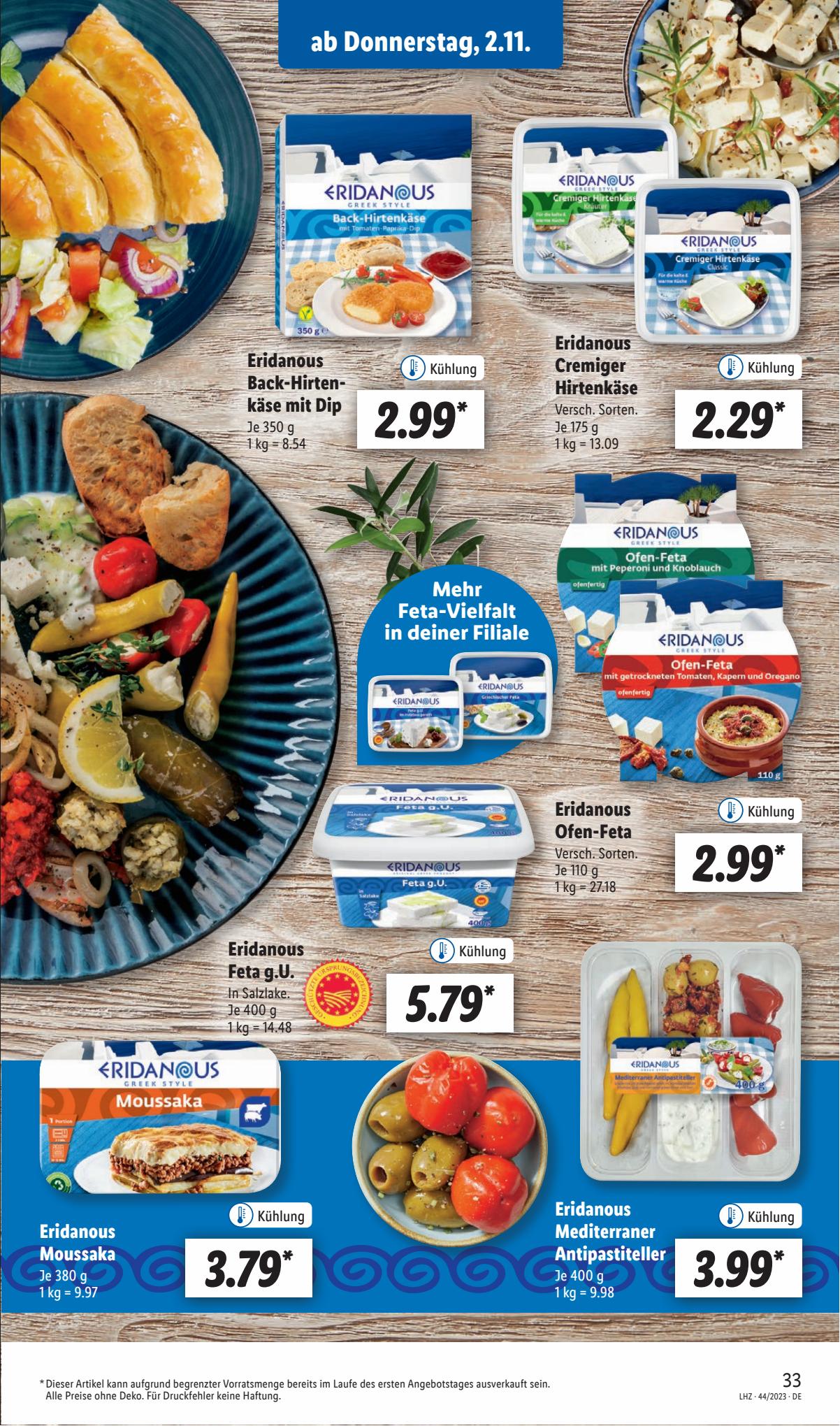 Lidl Prospekt 30 Oct – 4 Nov 2023 Seite 47