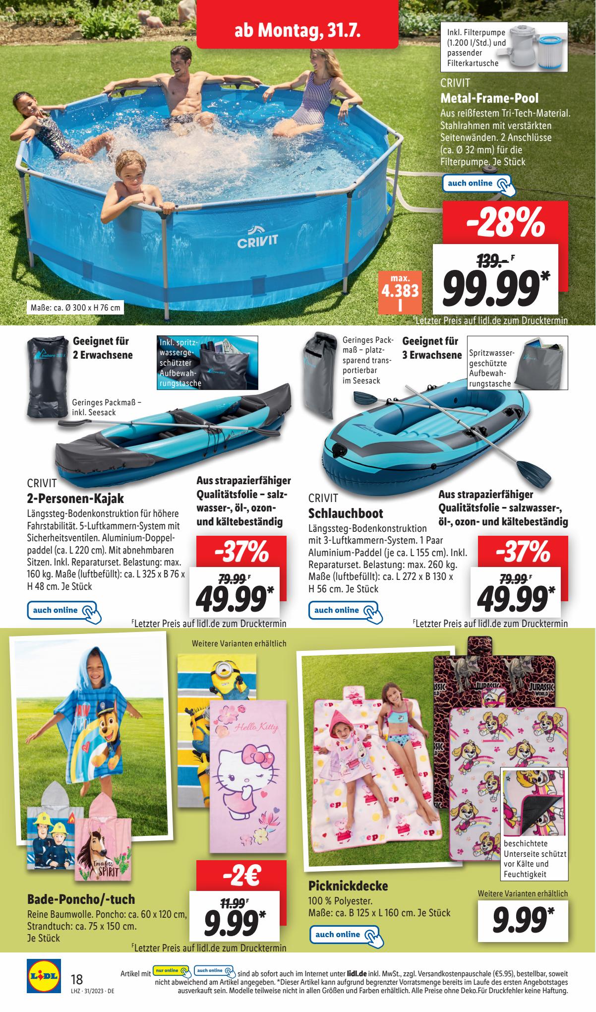 Lidl Prospekt 31 Juli – 5 August 2023 Seite 10