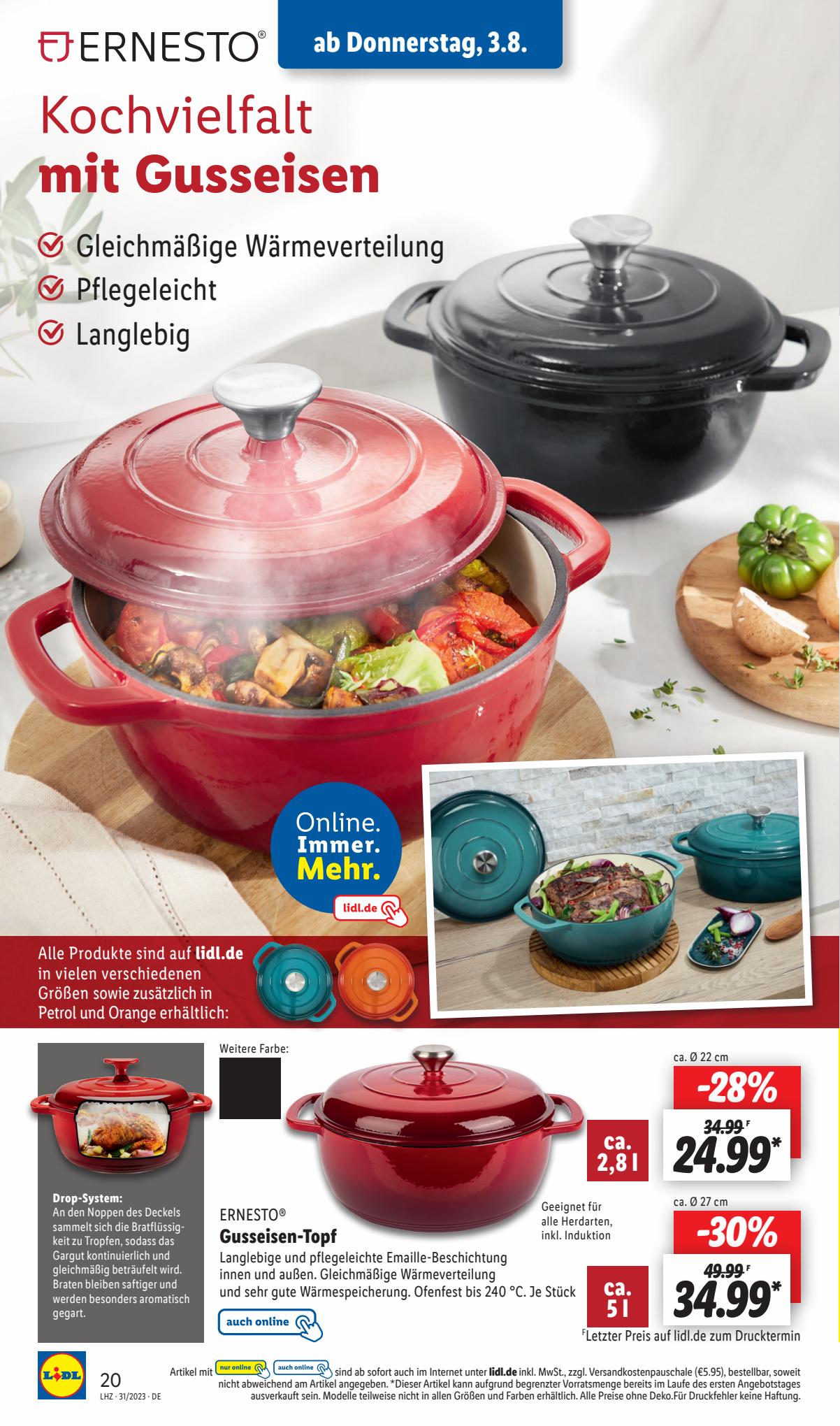 Lidl Prospekt 31 Juli – 5 August 2023 Seite 12