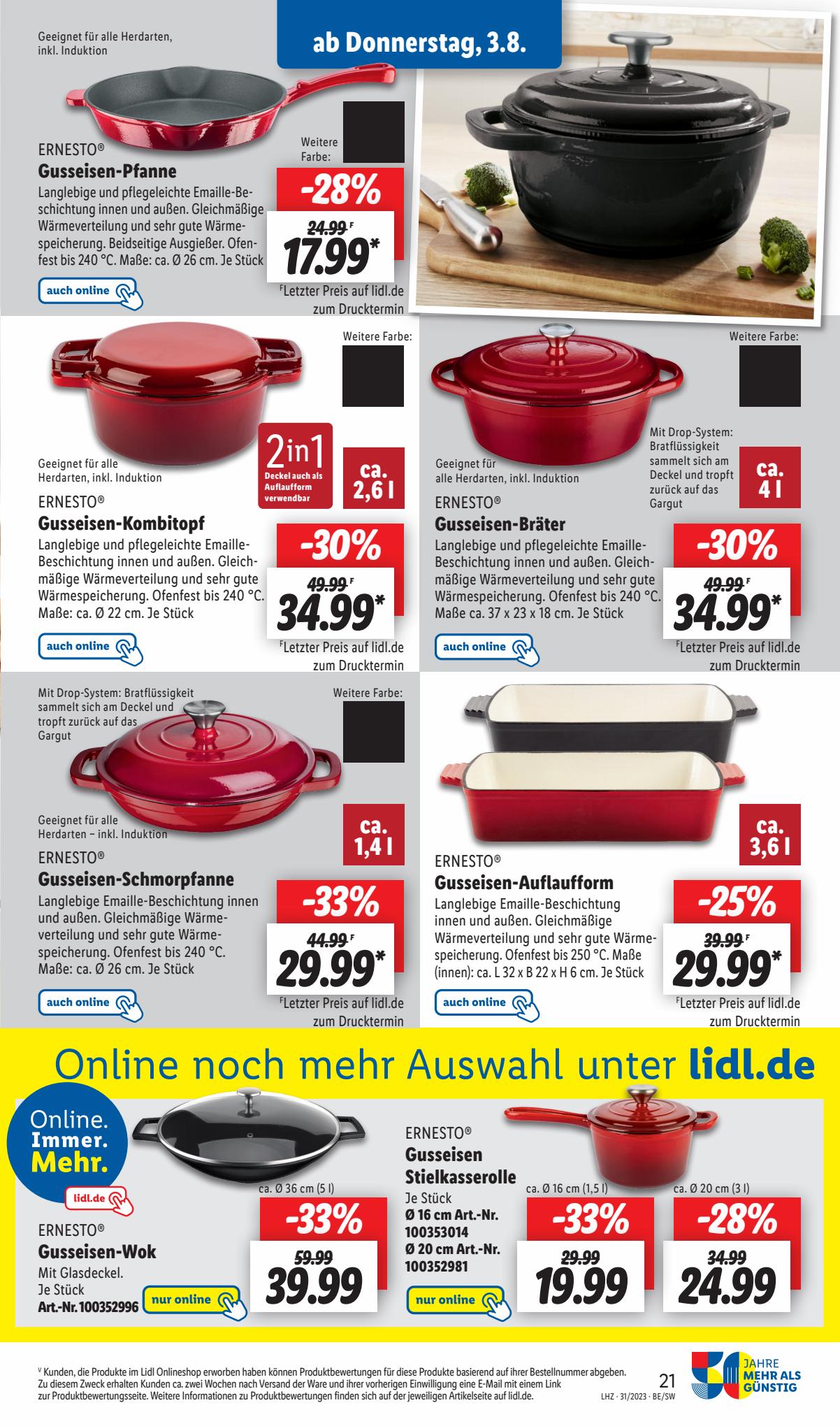 Lidl Prospekt 31 Juli – 5 August 2023 Seite 13