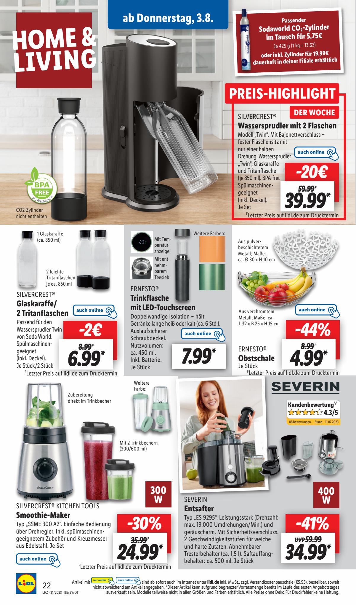 Lidl Prospekt 31 Juli – 5 August 2023 Seite 14