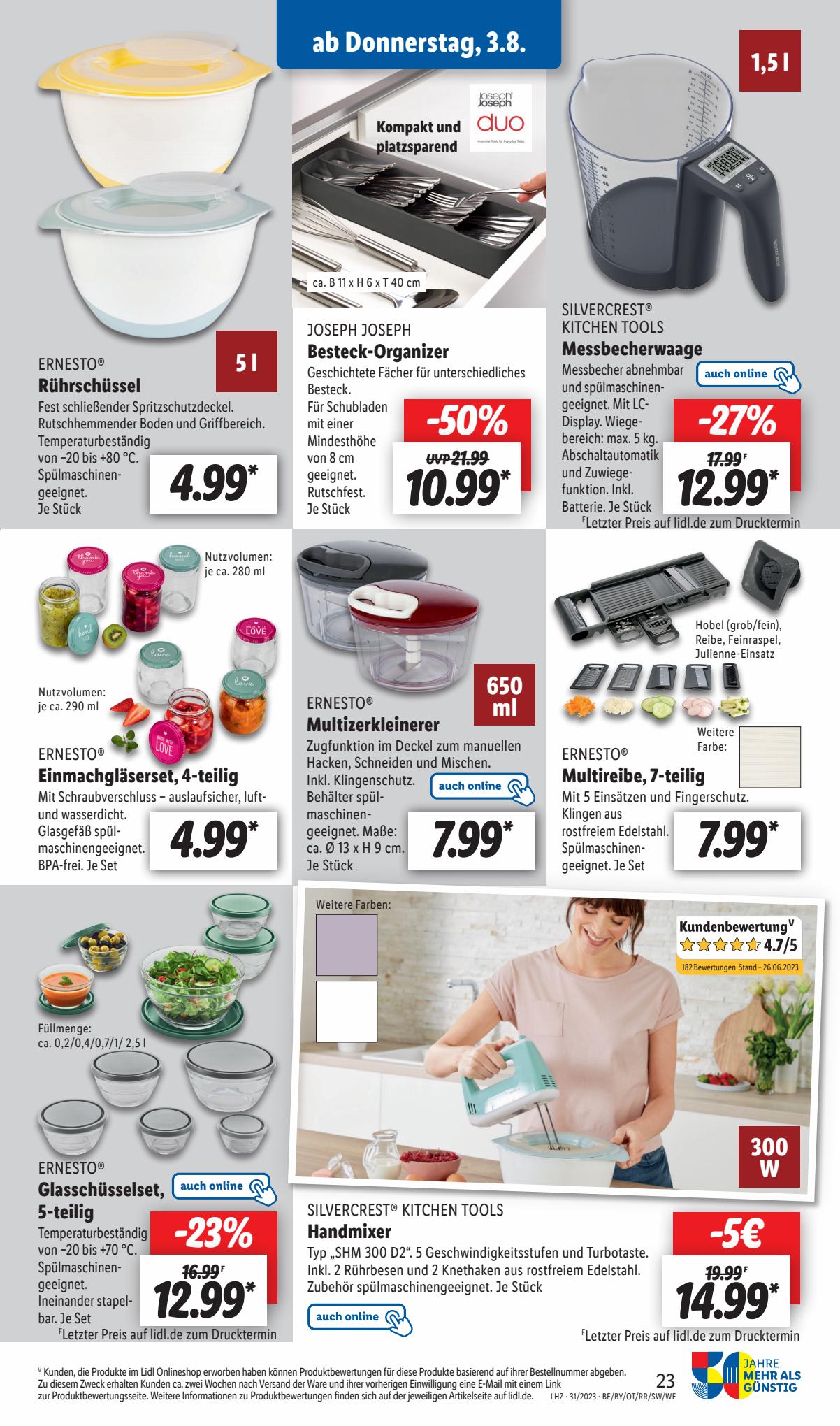 Lidl Prospekt 31 Juli – 5 August 2023 Seite 15