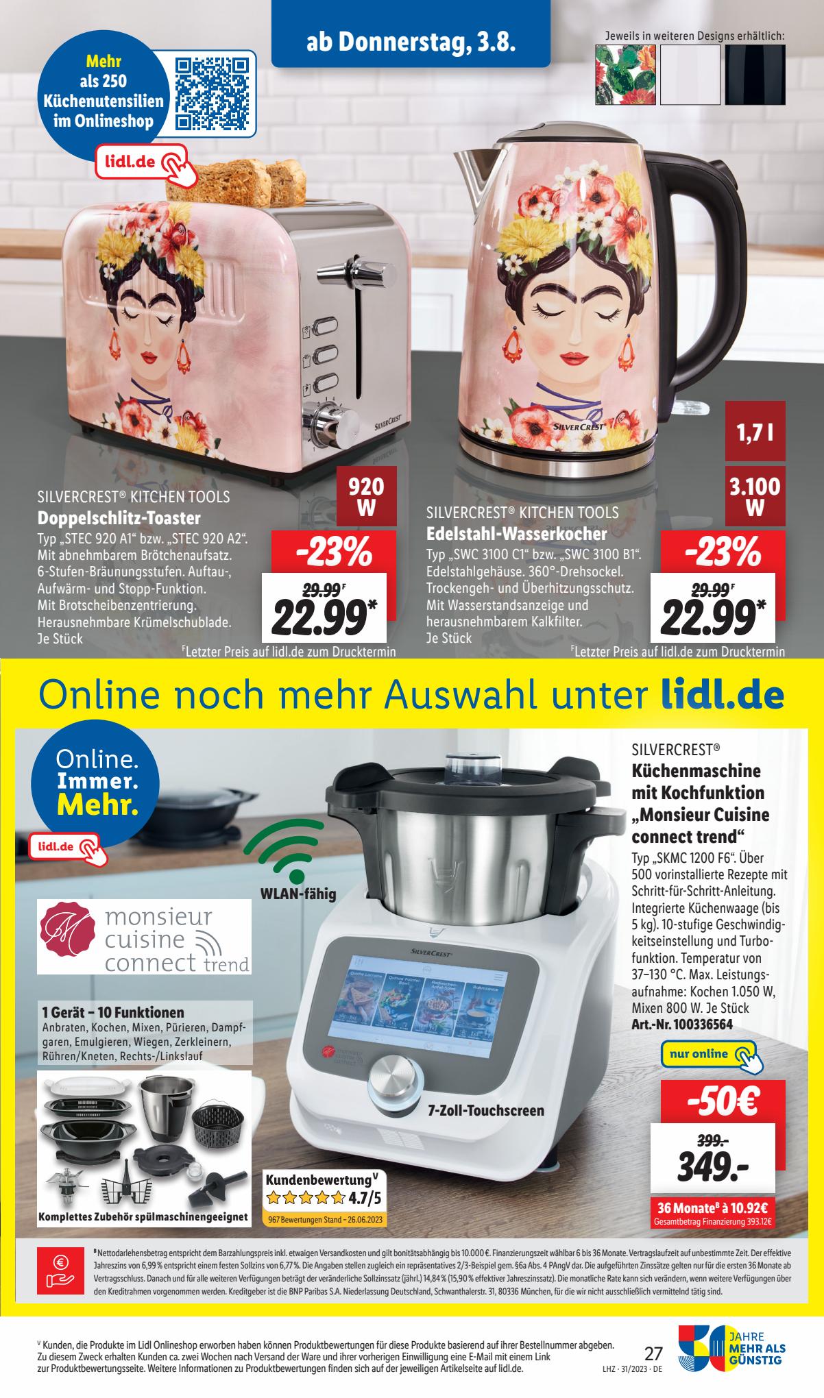 Lidl Prospekt 31 Juli – 5 August 2023 Seite 19