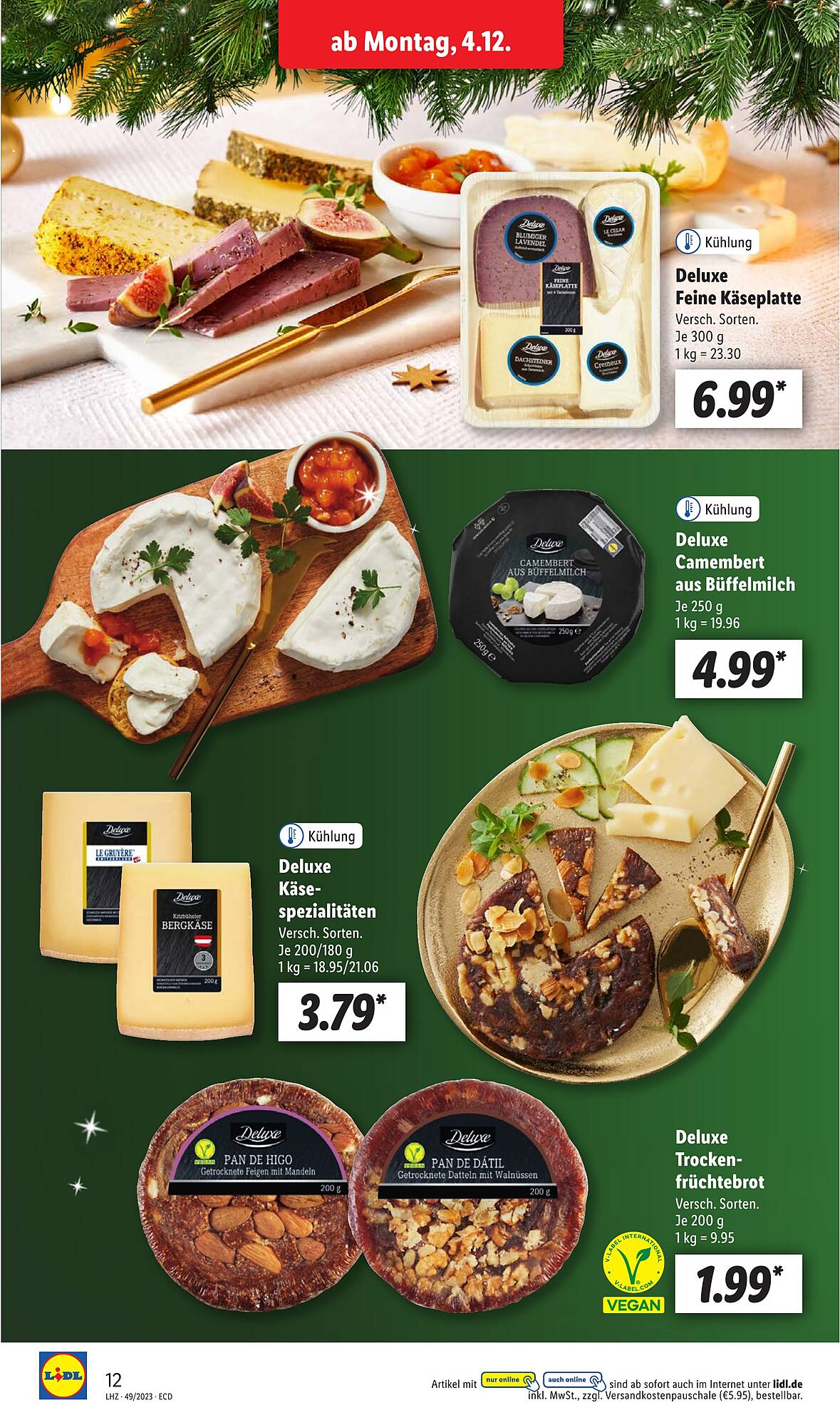 Lidl Prospekt 4 – 9 Dezember 2023 Seite 12