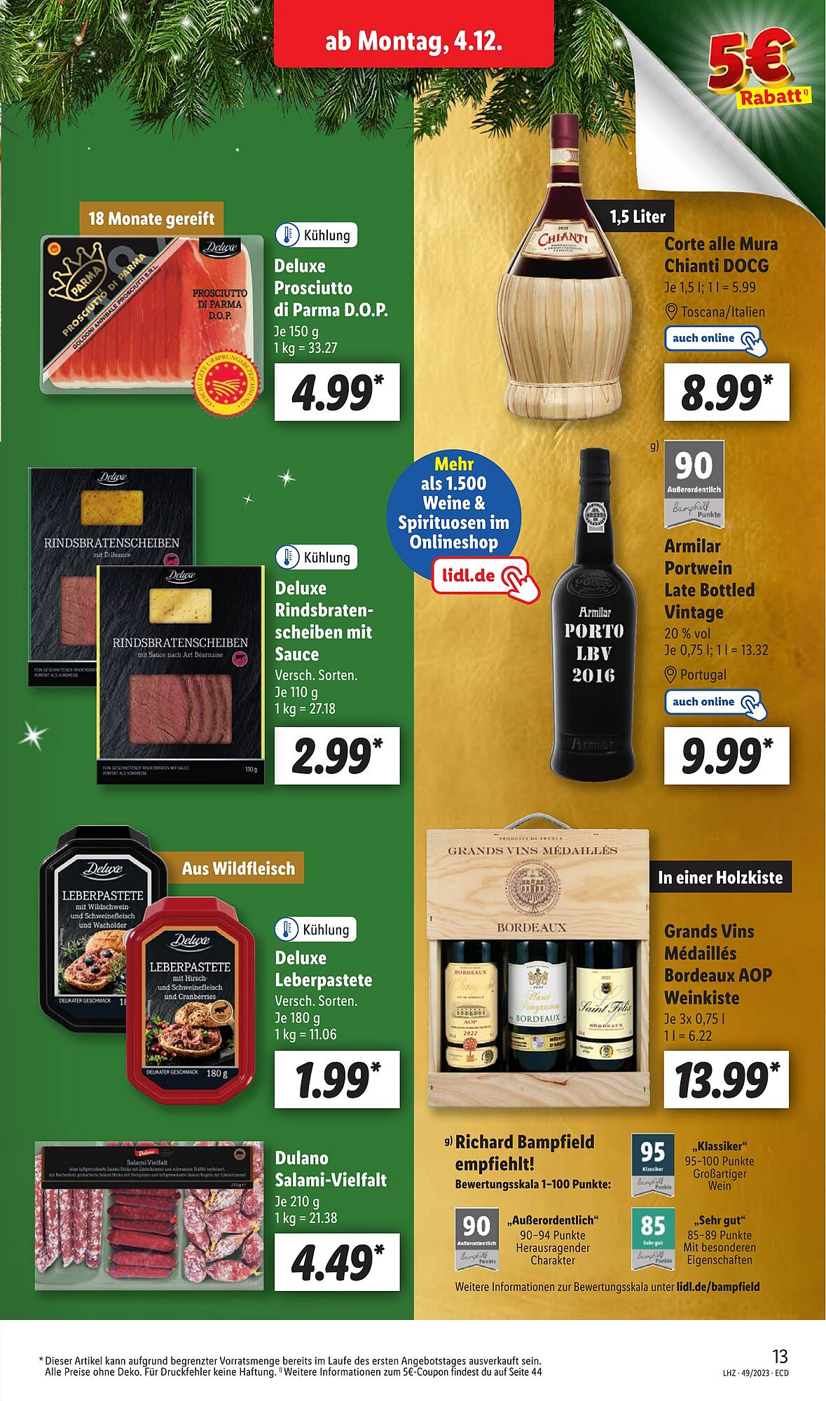 Lidl Prospekt 4 – 9 Dezember 2023 Seite 13