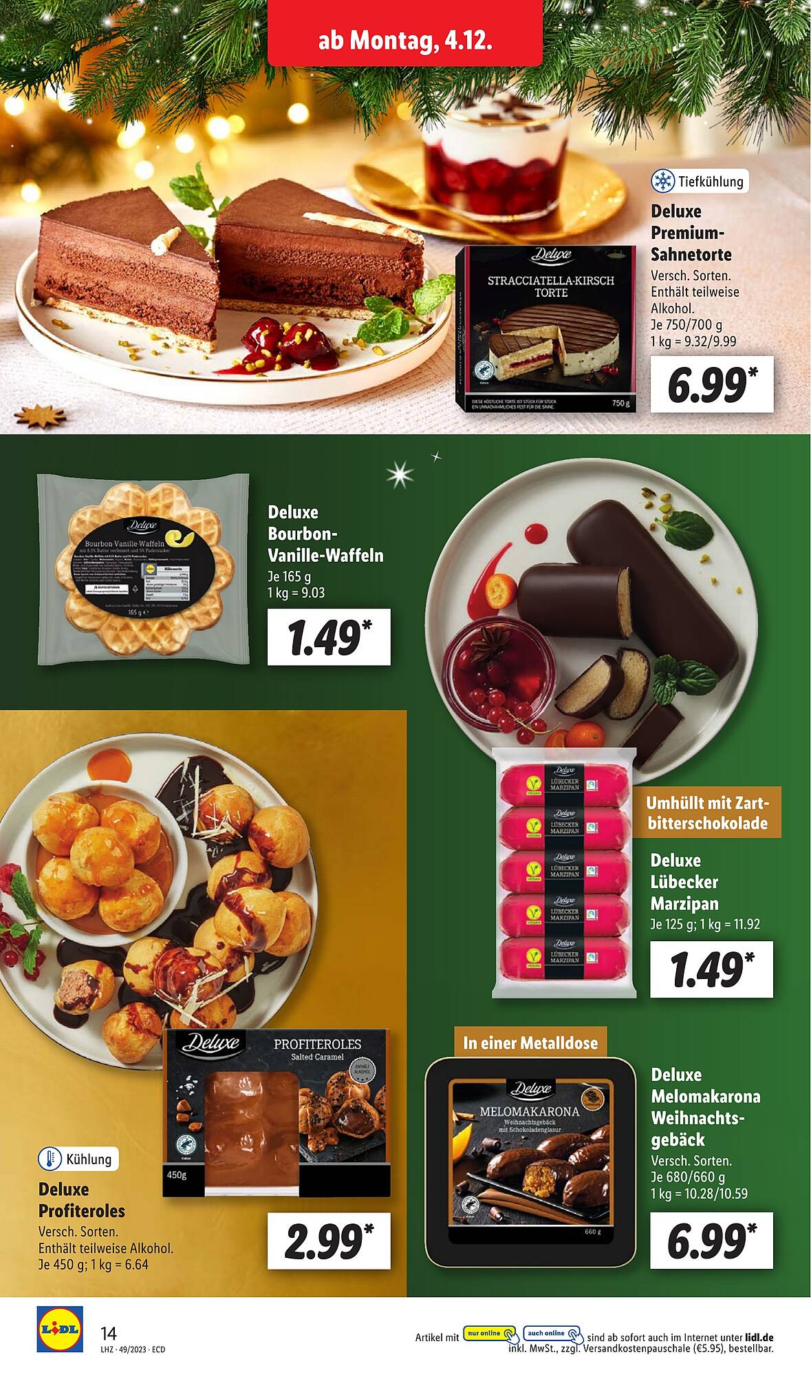 Lidl Prospekt 4 – 9 Dezember 2023 Seite 14