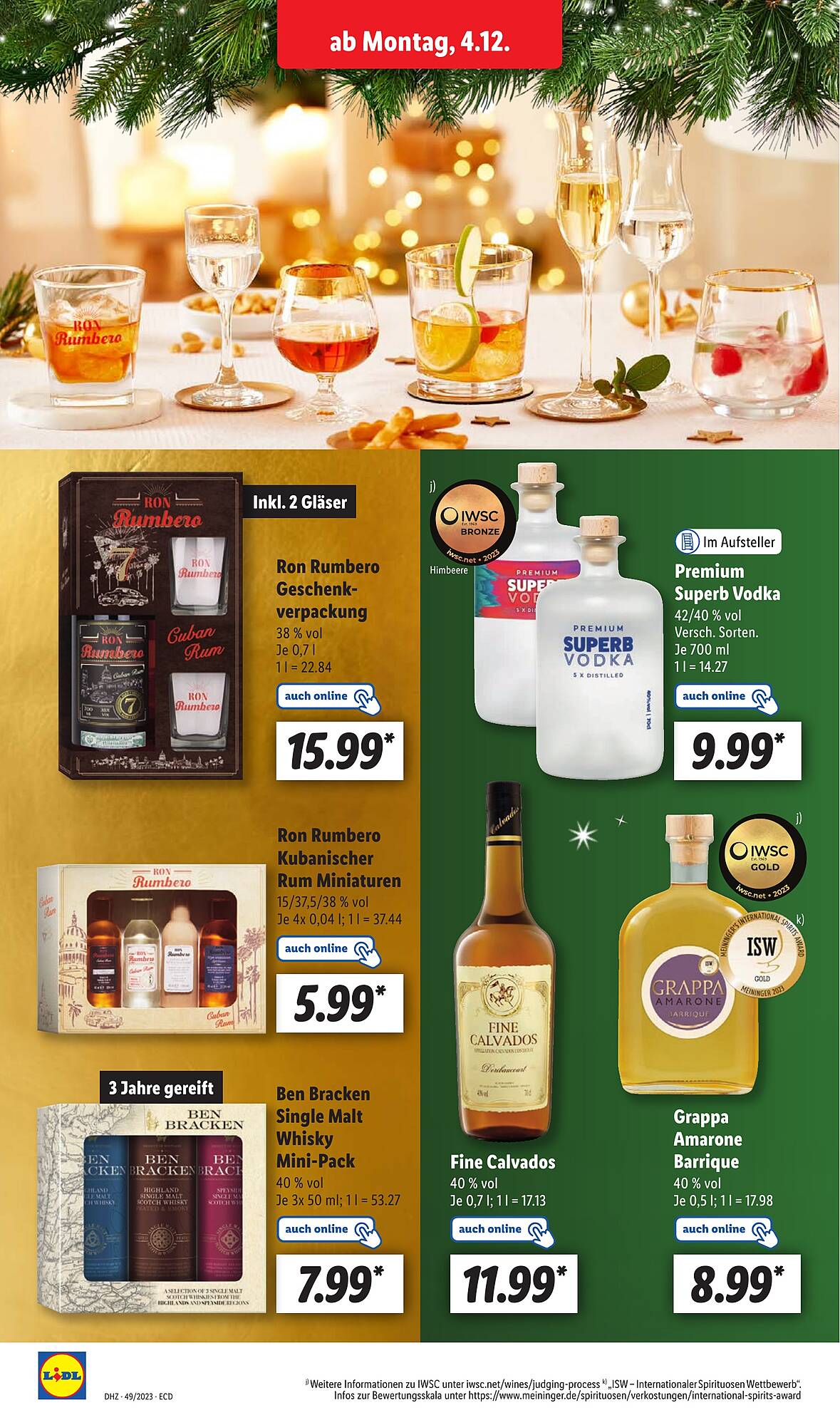 Lidl Prospekt 4 – 9 Dezember 2023 Seite 16