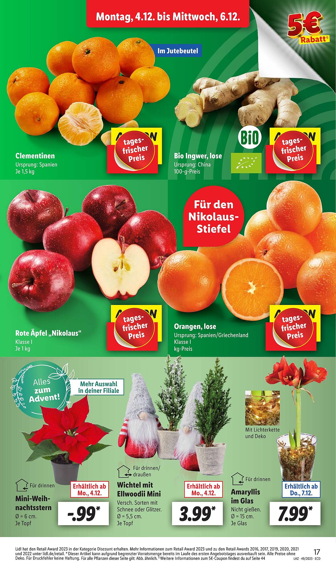 Lidl Prospekt 4 – 9 Dezember 2023 Seite 19