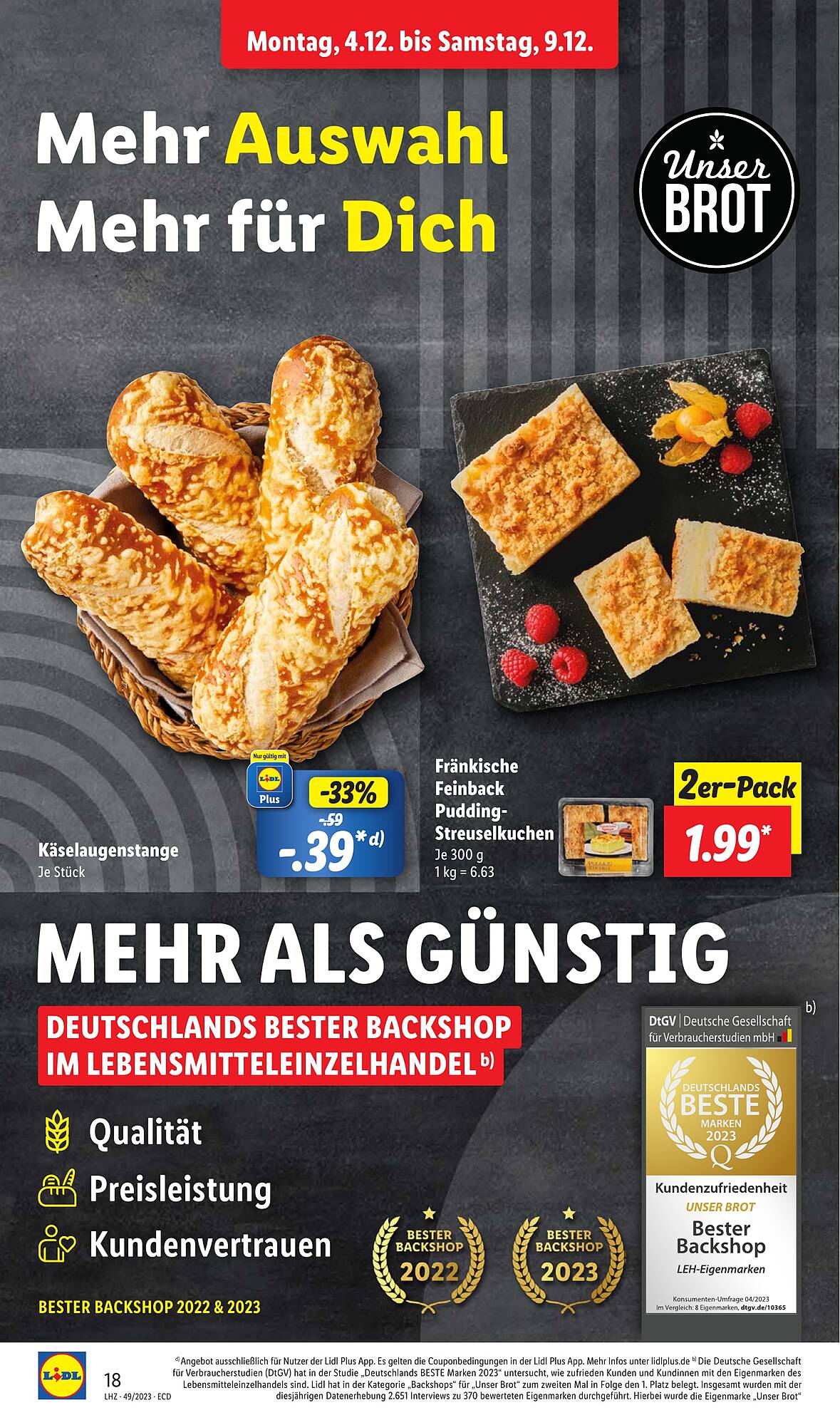 Lidl Prospekt 4 – 9 Dezember 2023 Seite 20