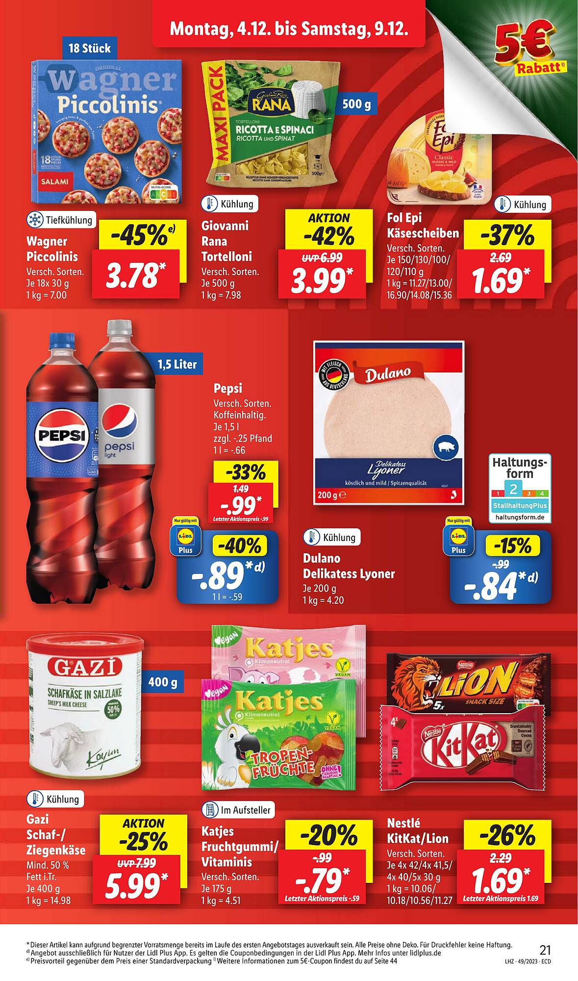 Lidl Prospekt 4 9 Dezember 2023 WProspekte