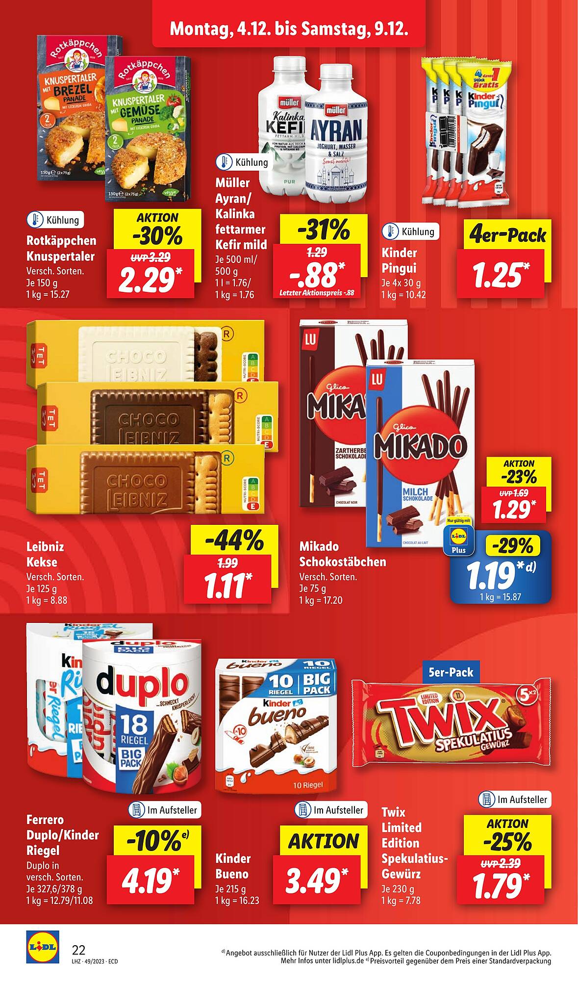 Lidl Prospekt 4 – 9 Dezember 2023 Seite 24