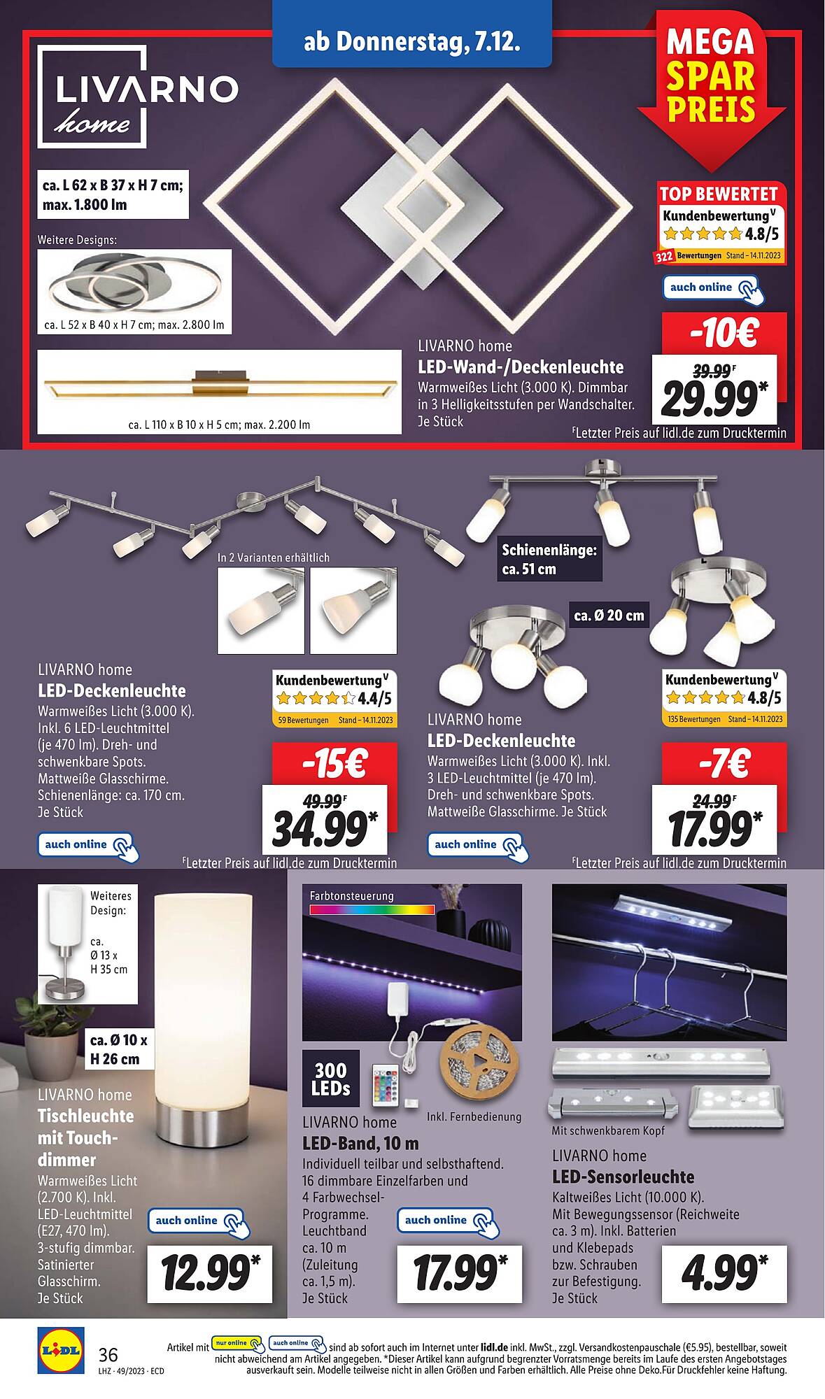 Lidl Prospekt 4 – 9 Dezember 2023 Seite 40