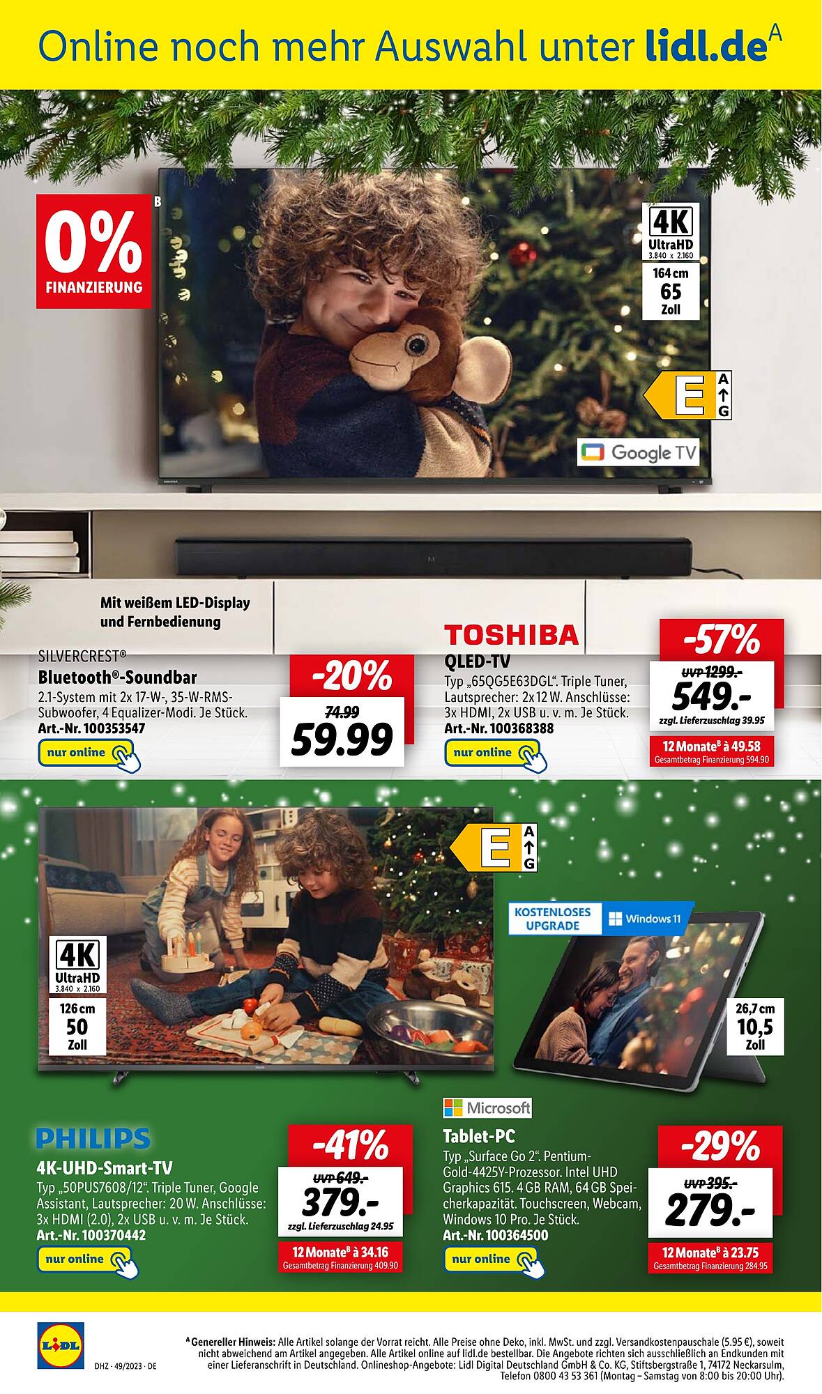 Lidl Prospekt 4 – 9 Dezember 2023 Seite 42
