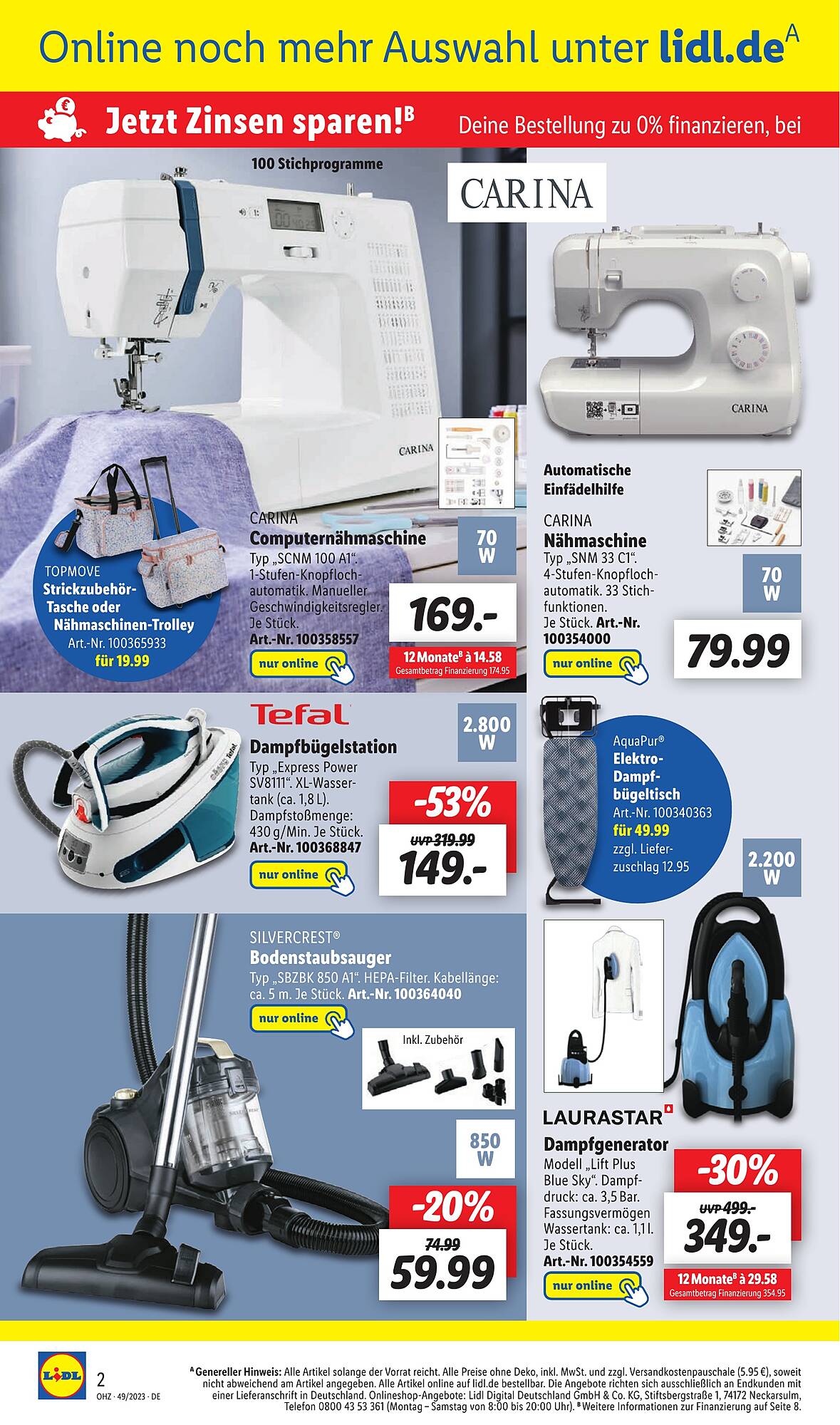 Lidl Prospekt 4 – 9 Dezember 2023 Seite 44