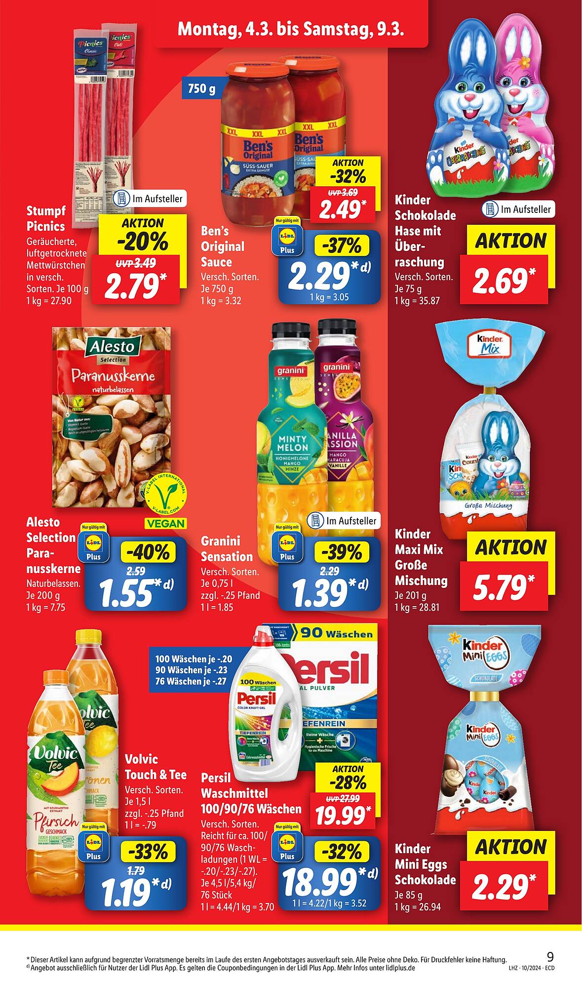 Lidl Prospekt 4 – 9 Marsch 2024 Seite 13
