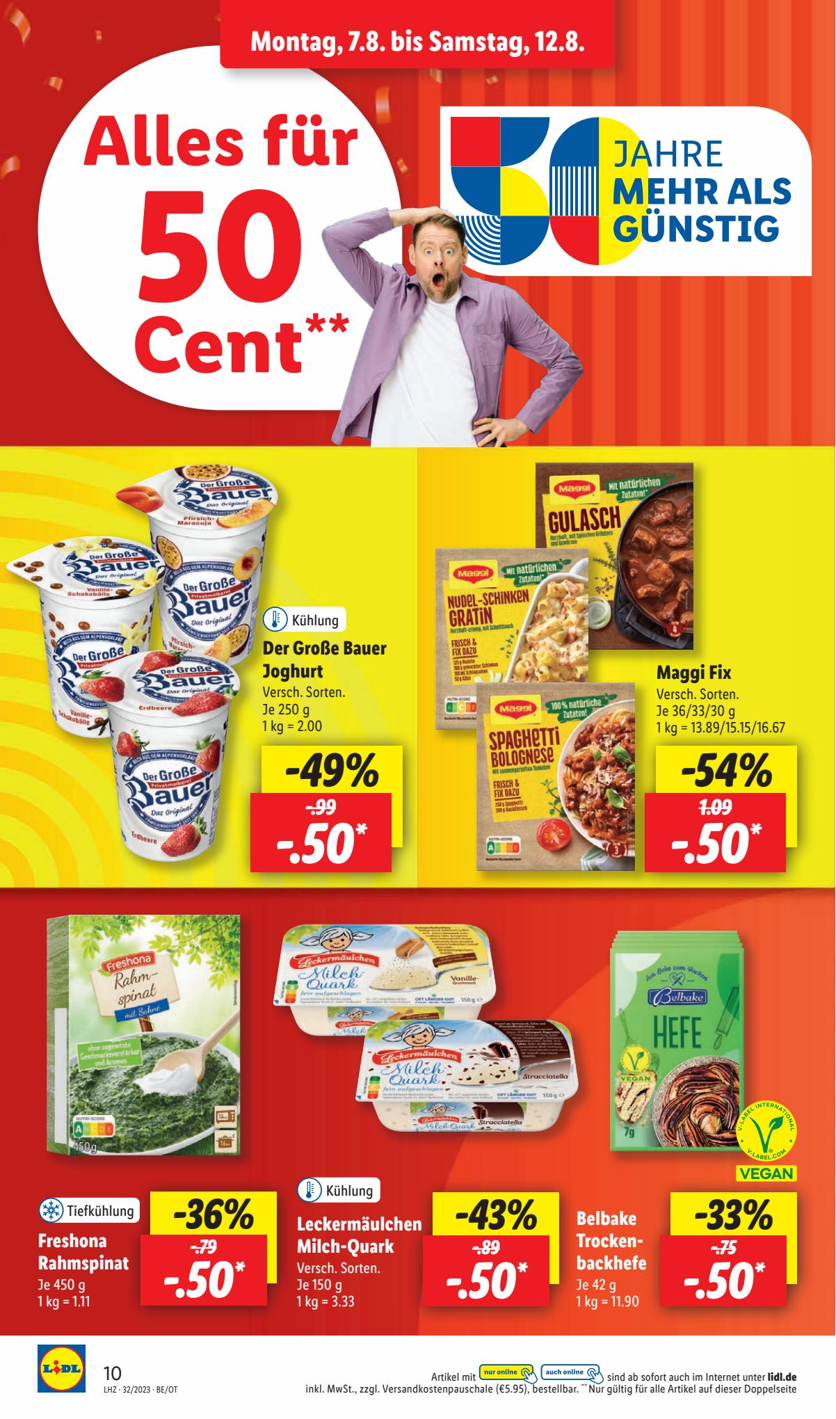 Lidl Prospekt 7 – 12 August 2023 Seite 10