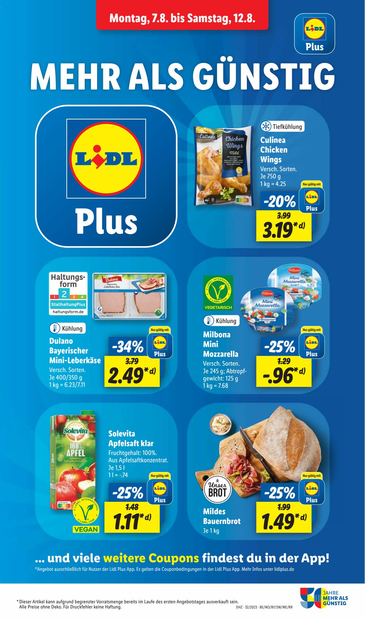 Lidl Prospekt 7 – 12 August 2023 Seite 17