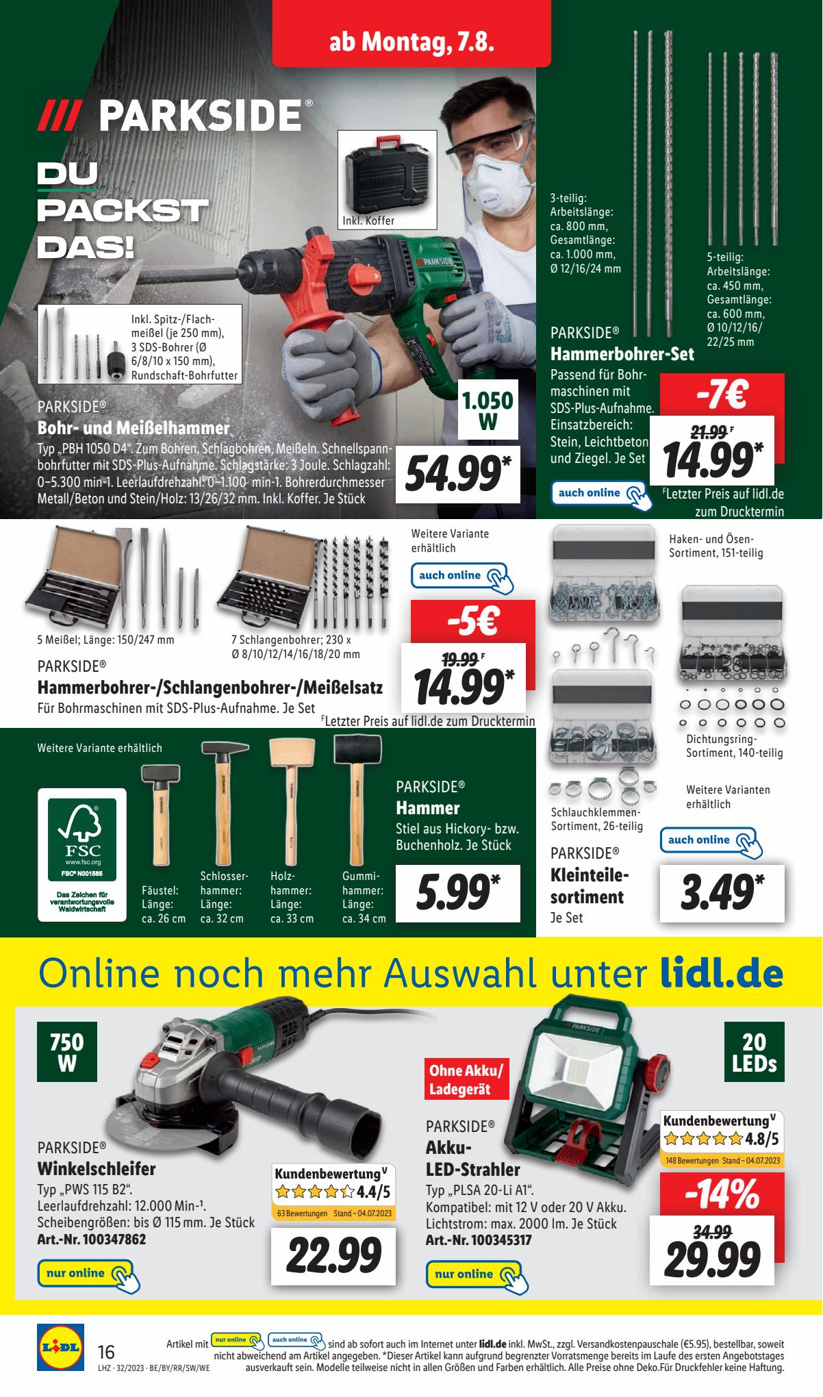 Lidl Prospekt 7 – 12 August 2023 Seite 18