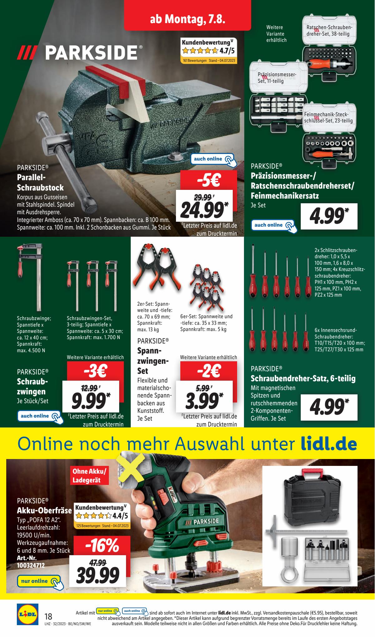 Lidl Prospekt 7 – 12 August 2023 Seite 20